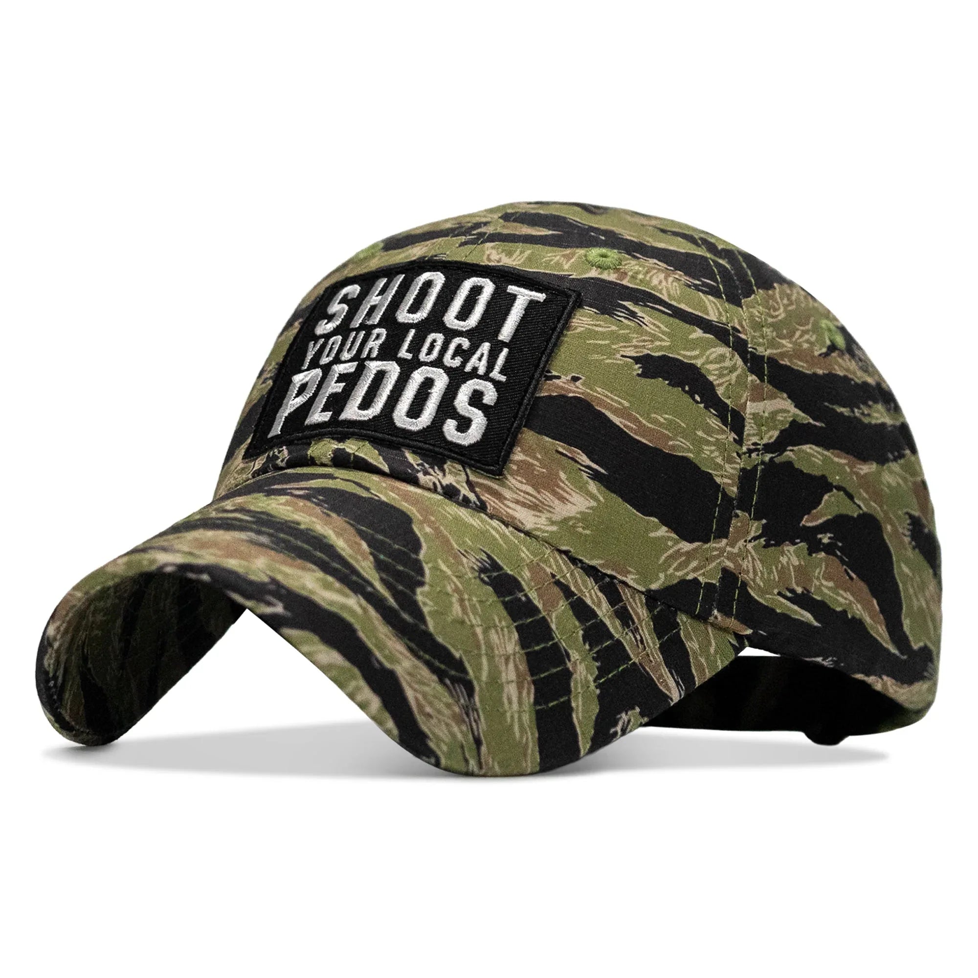 Shoot Your Local Pedos Patch Tactical Ripstop Mesh Snapback Hat - Combat Iron Apparel Co.