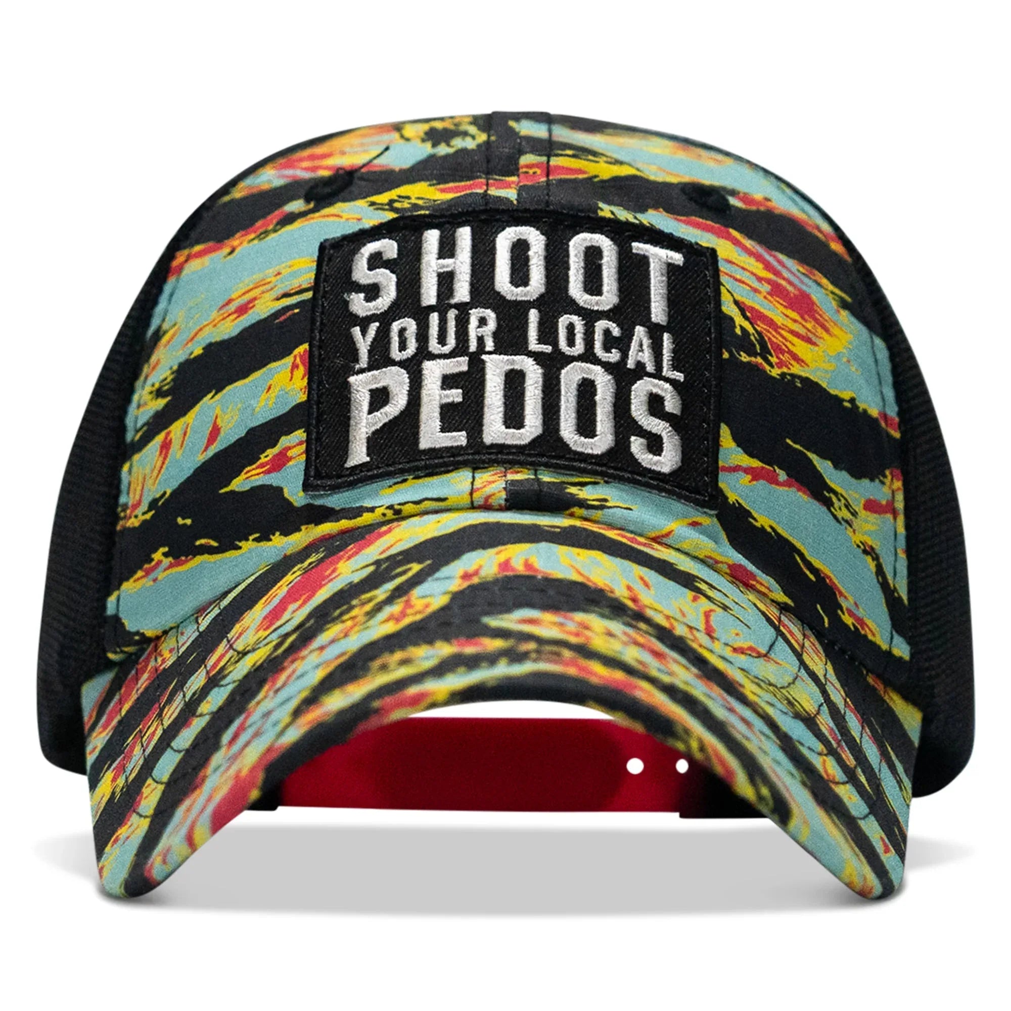 Shoot Your Local Pedos Patch Tactical Ripstop Mesh Snapback Hat - Combat Iron Apparel Co.