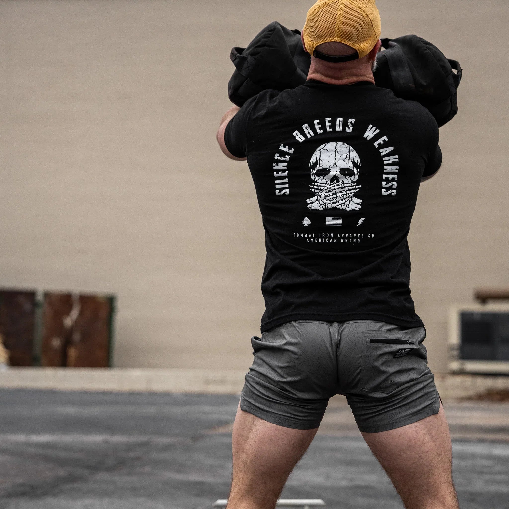 Silence Breeds Weakness Men's T-Shirt - Combat Iron Apparel Co.