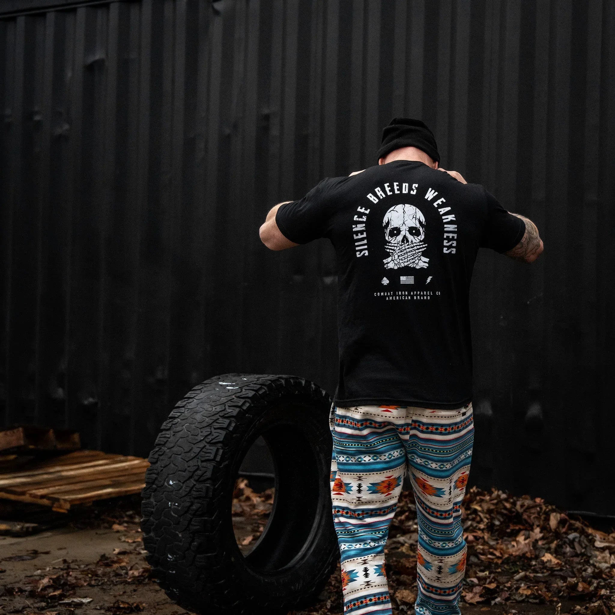 Silence Breeds Weakness Men's T-Shirt - Combat Iron Apparel Co.