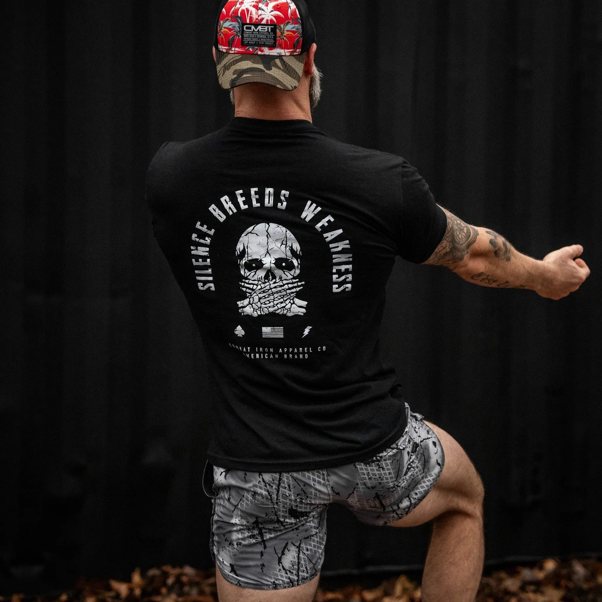 Silence Breeds Weakness Men's T-Shirt - Combat Iron Apparel Co.