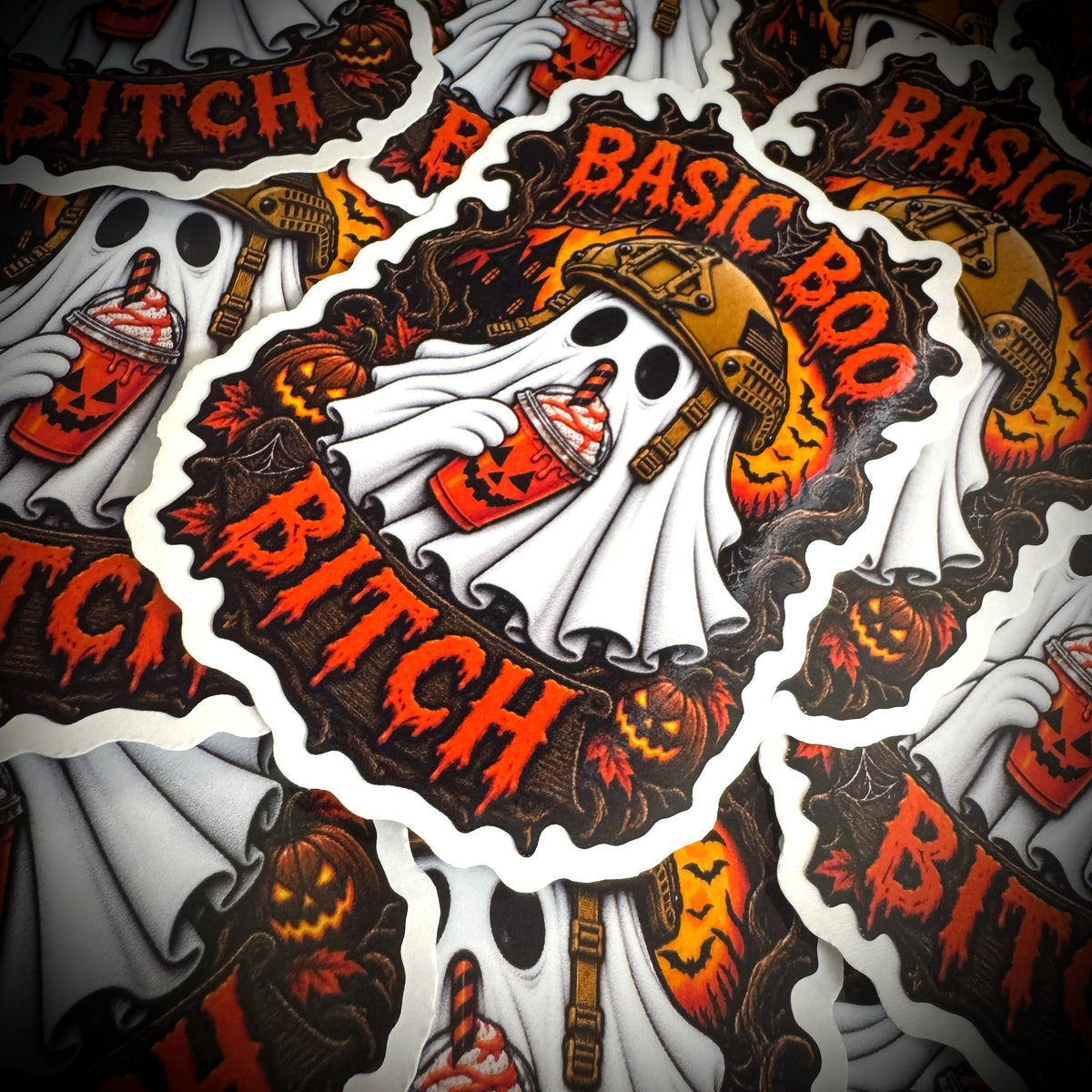 October 2026 POTM - Basic Boo Bitch - 3.75" - Sticker