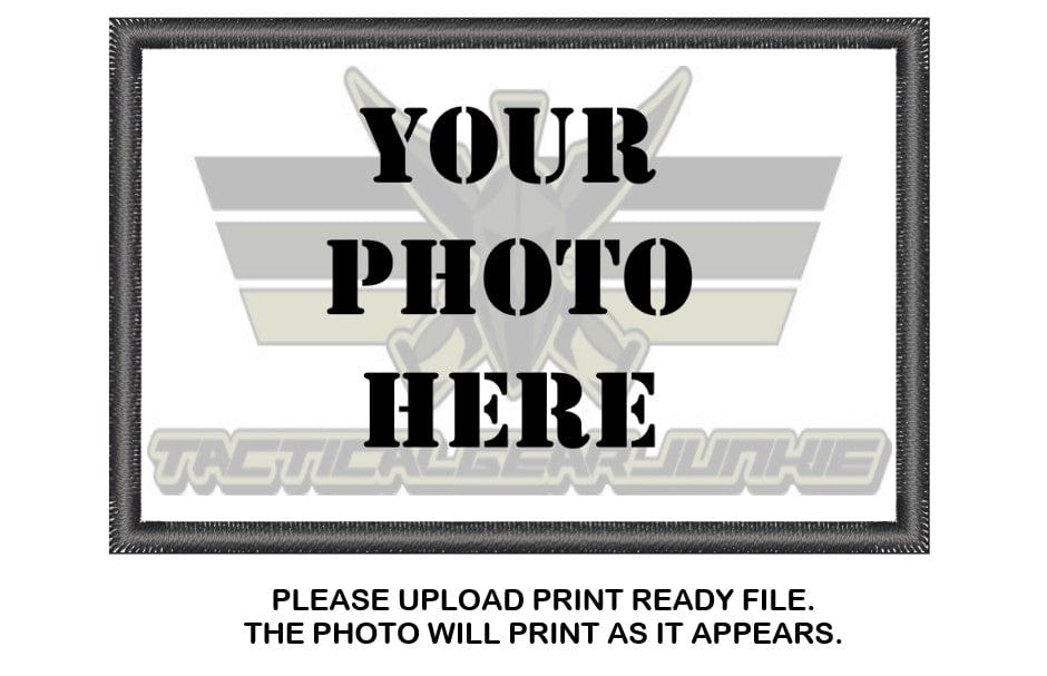 Tactical Gear Junkie Create Your Own - Sublimation Patch
