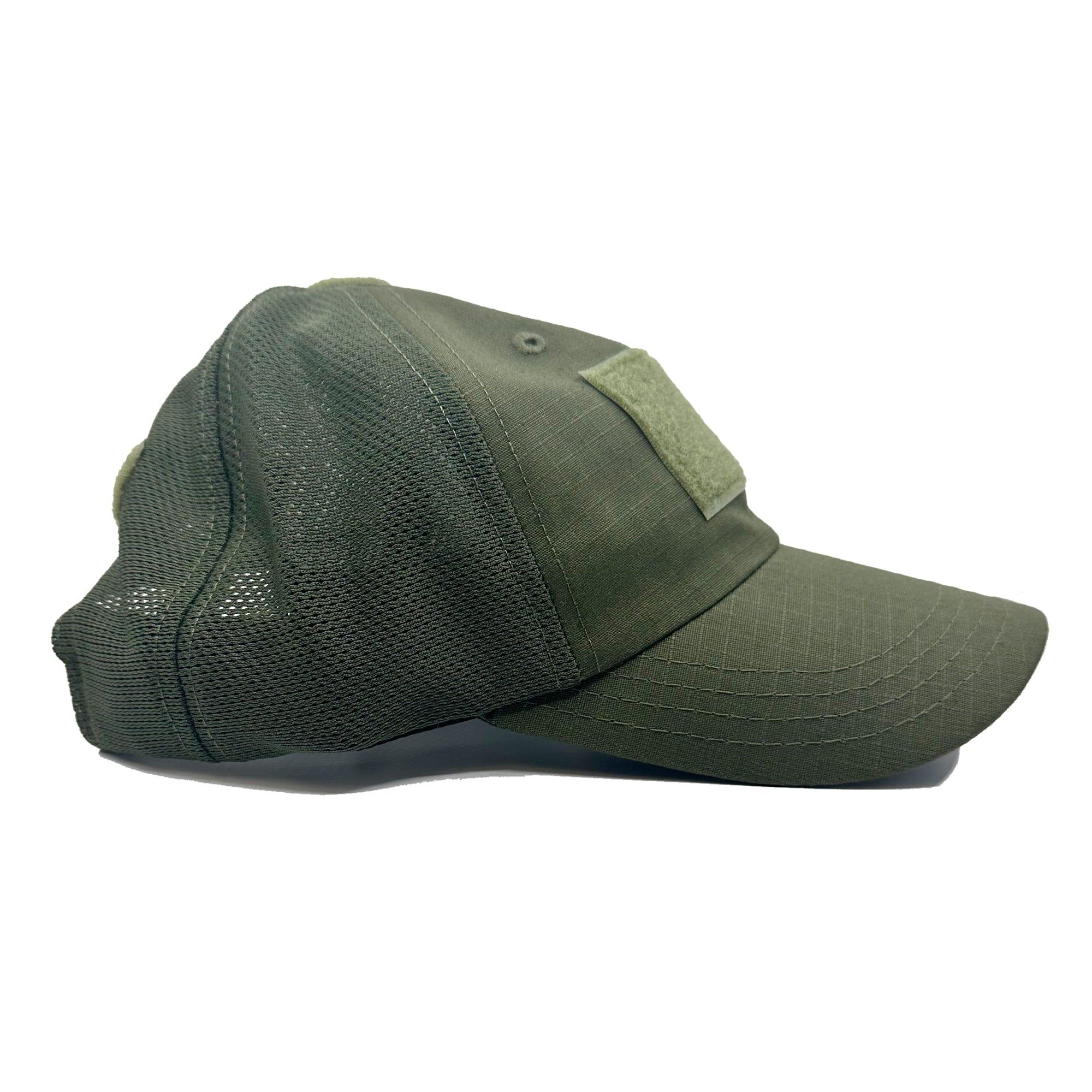 Tactical Gear Junkie Apparel Olive Drab TGJ US Made Operator Hat - Mesh Back