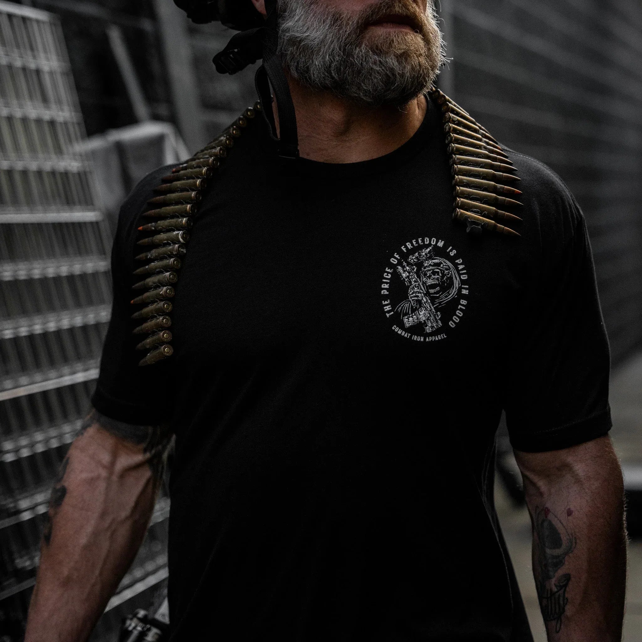 The Price Of Freedom Men's T-Shirt - Combat Iron Apparel Co.
