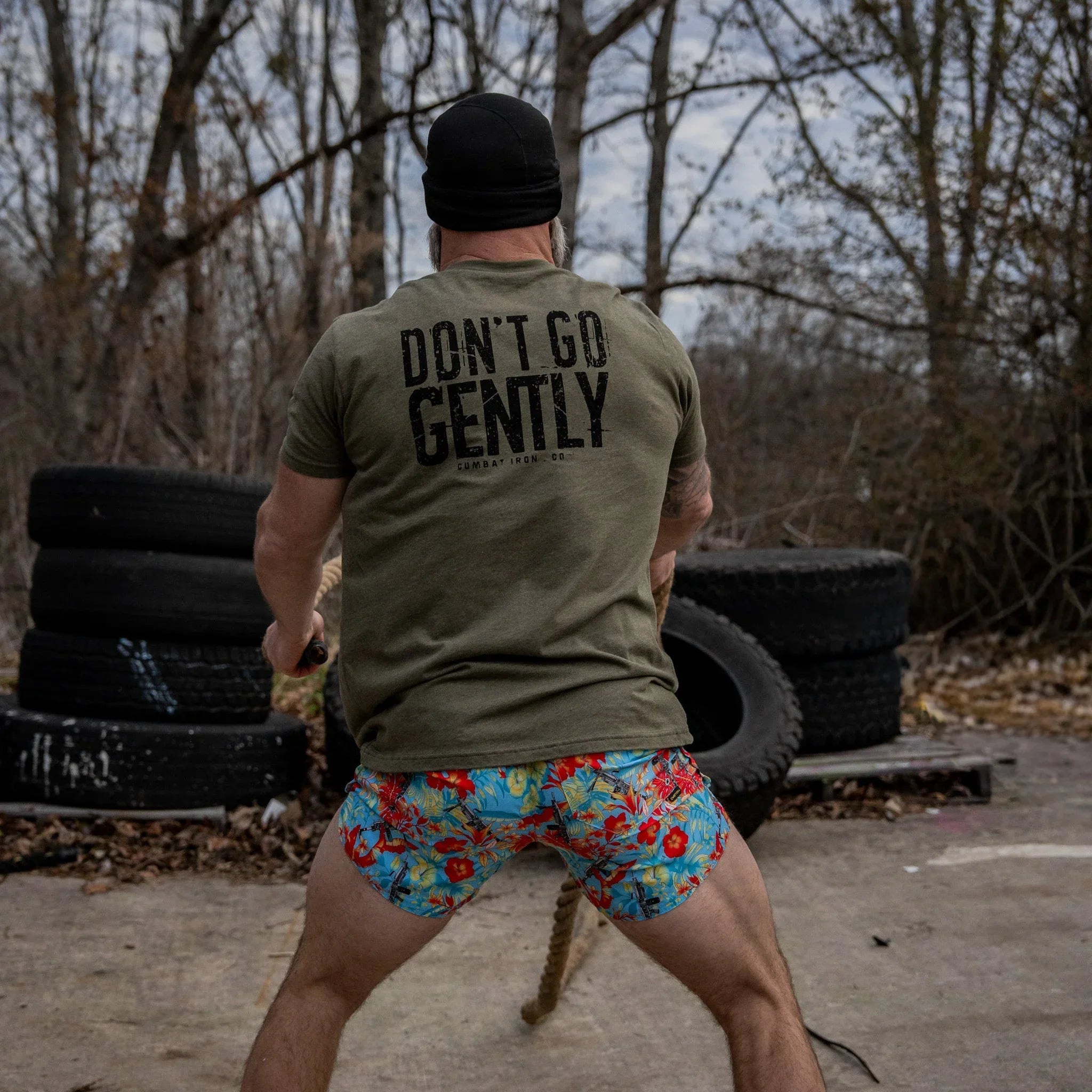 Don't Go Gently Men's T-Shirt - Combat Iron Apparel Co.