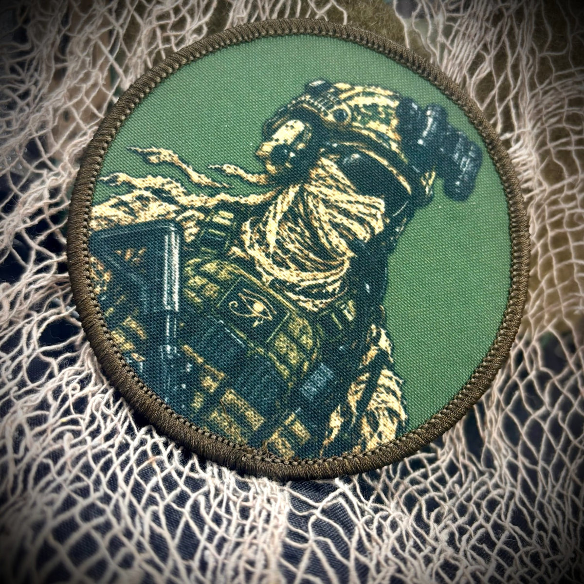 Tactical Mummy - 3.5" Embroidered/Sublimated Patch