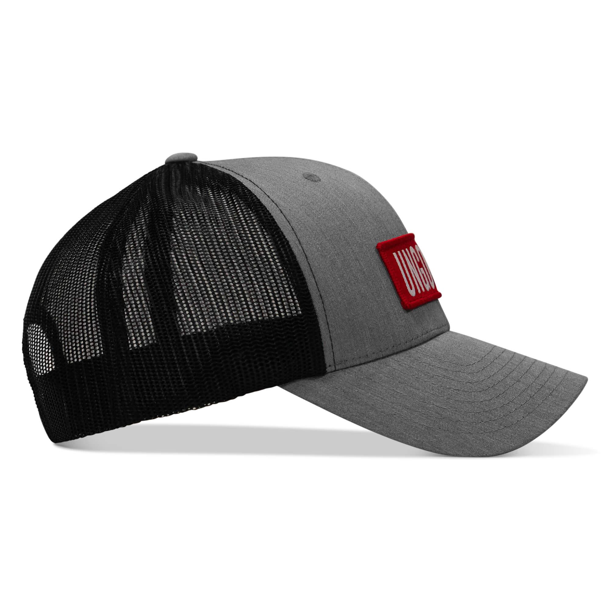 Ungovrnd Red Patch Snapback Hat - Combat Iron Apparel Co.