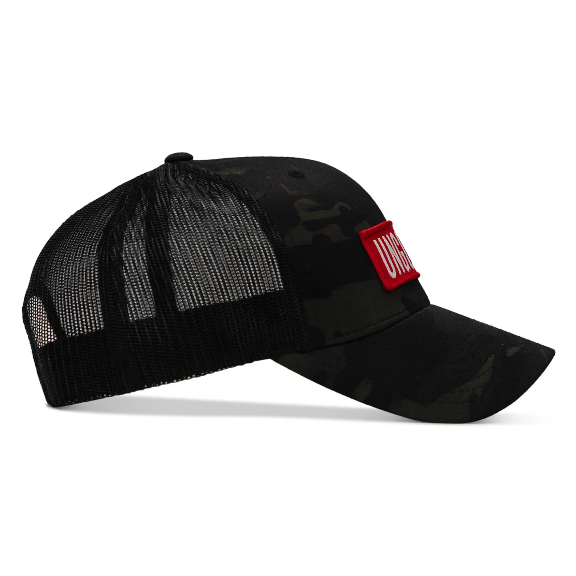 Ungovrnd Red Patch Snapback Hat - Combat Iron Apparel Co.