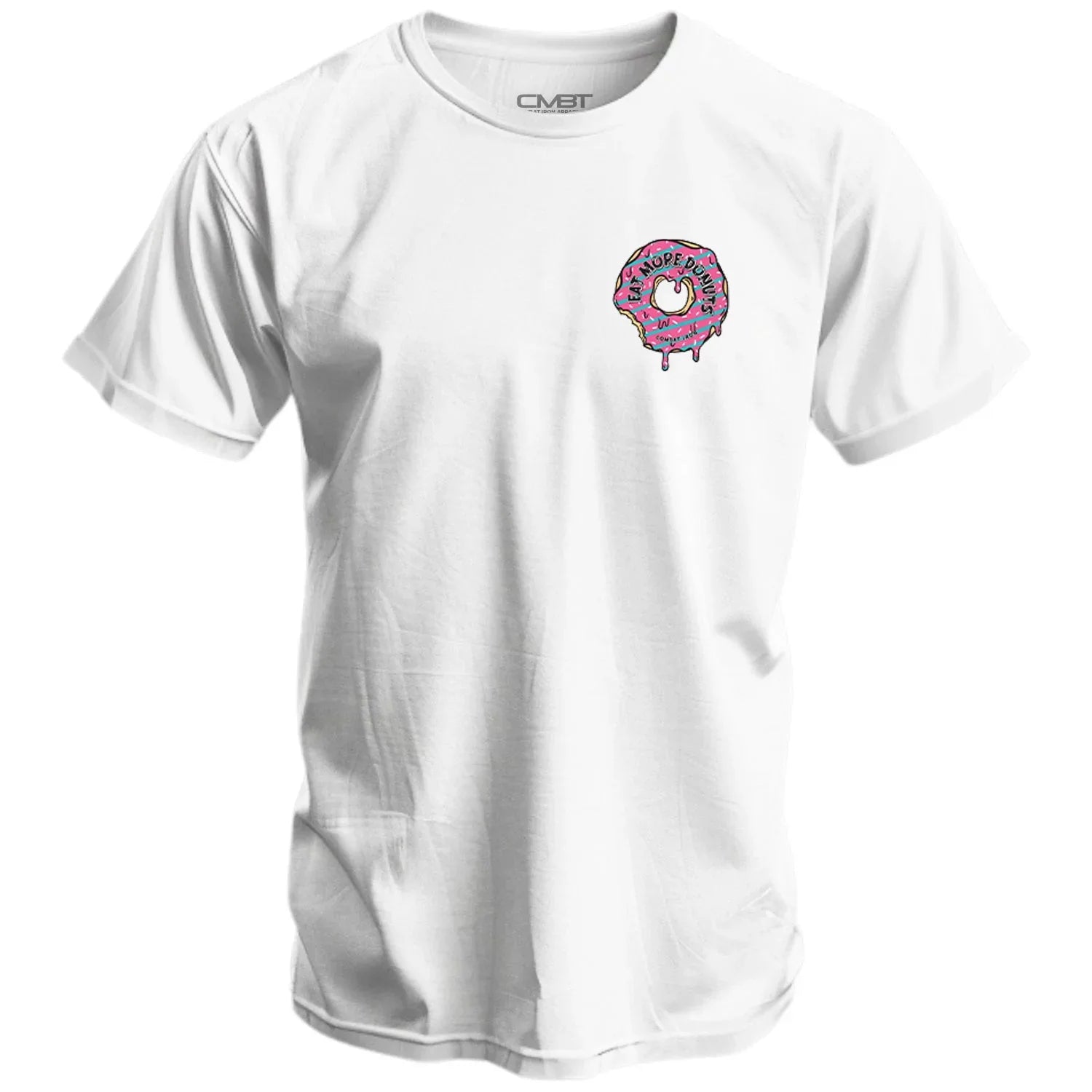 Eat More Donuts So You're Harder To Kidnap Men's T-Shirt - Combat Iron Apparel Co.