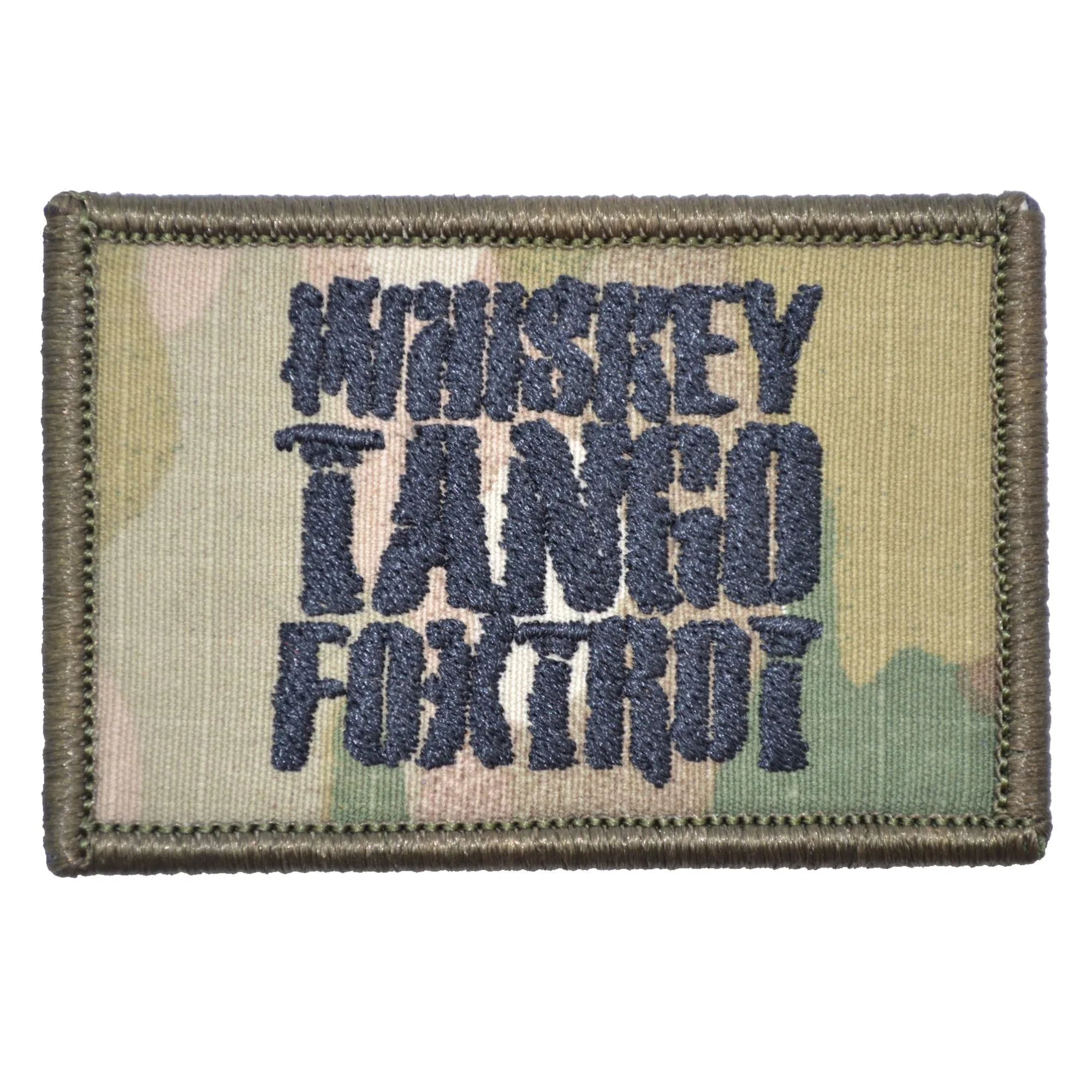 WTF - Whiskey Tango Foxtrot - 2x3 Patch