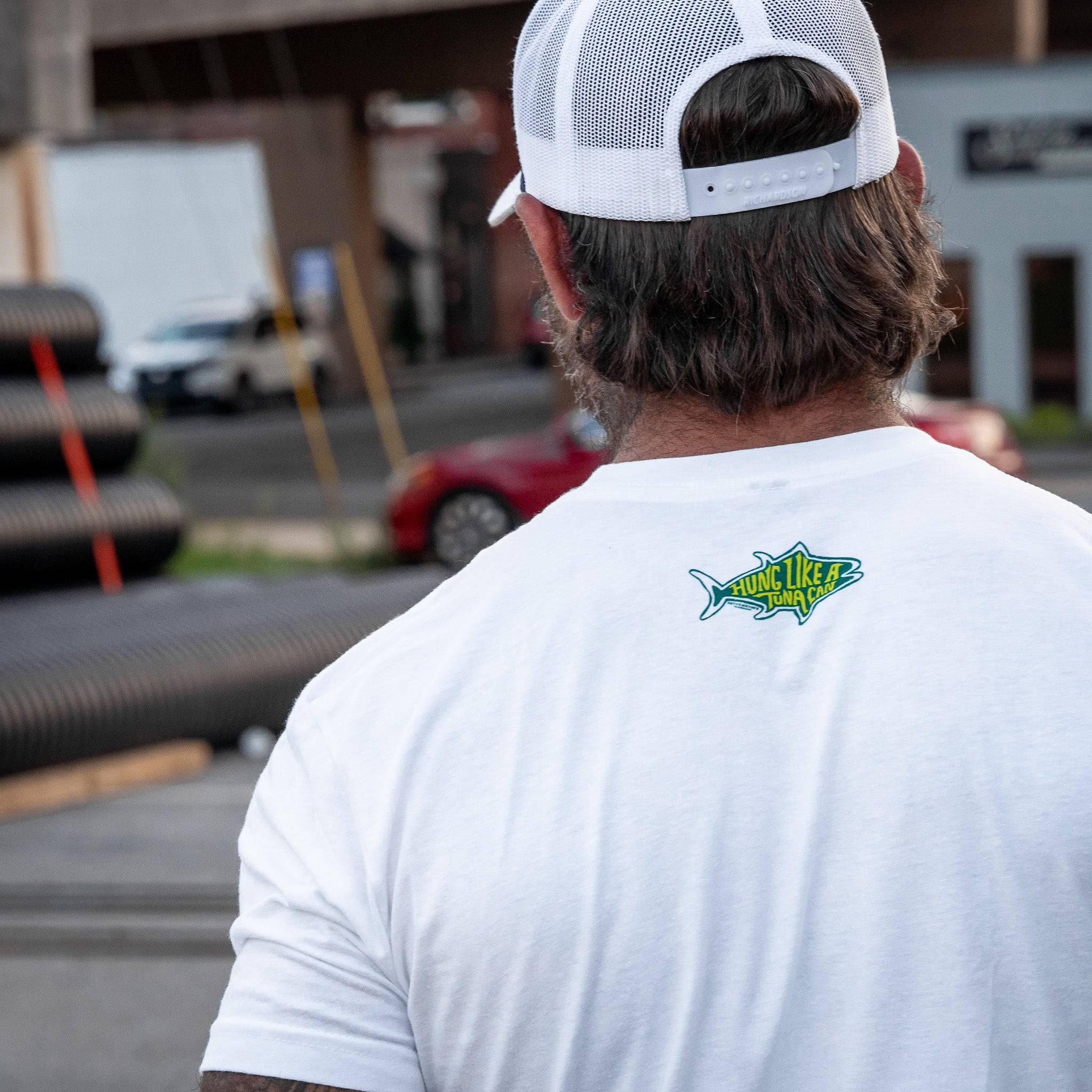 Hung Like A Tuna Can Men's T-Shirt - Combat Iron Apparel Co.