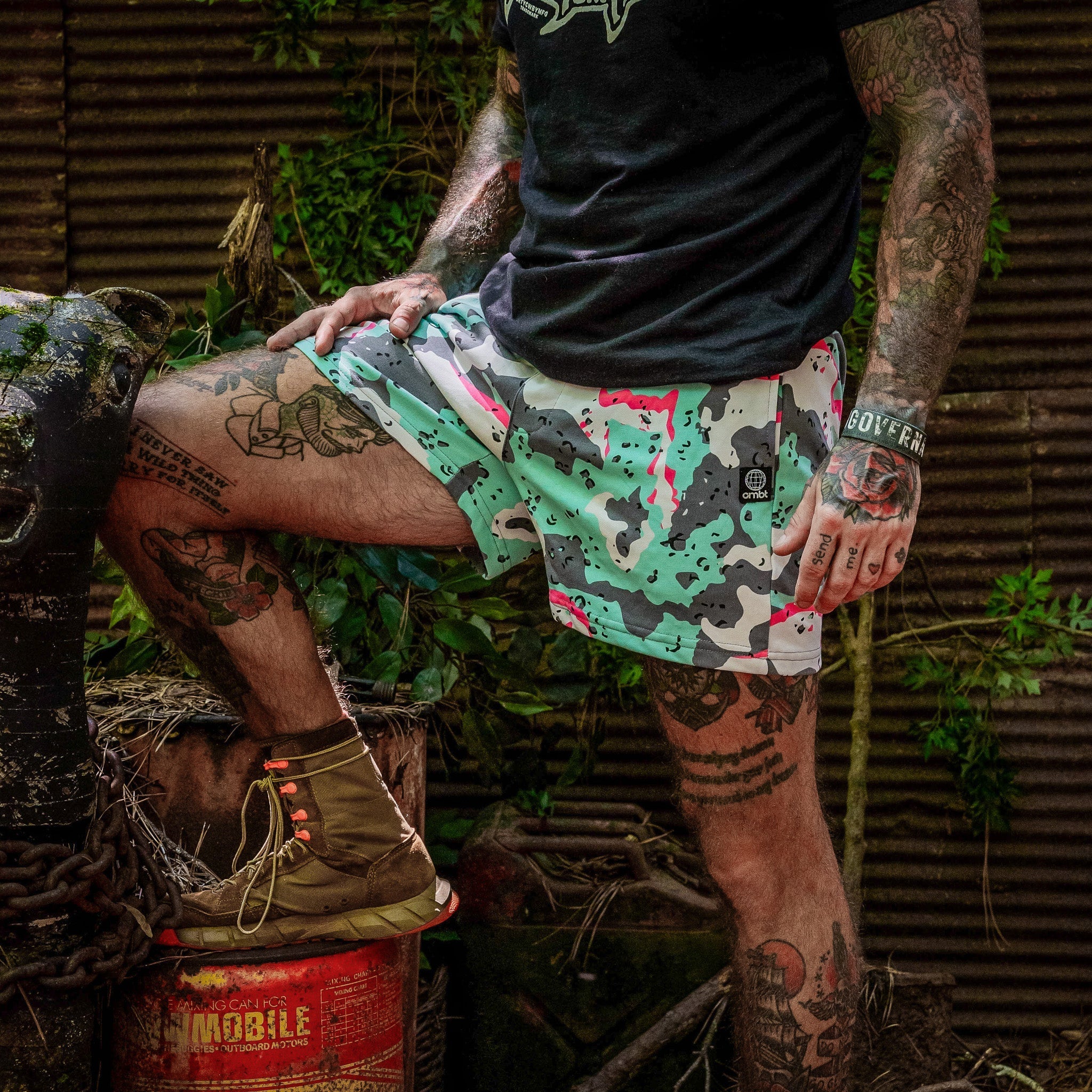 Men's Lounge Sweat Shorts | 5.5" - Combat Iron Apparel Co.