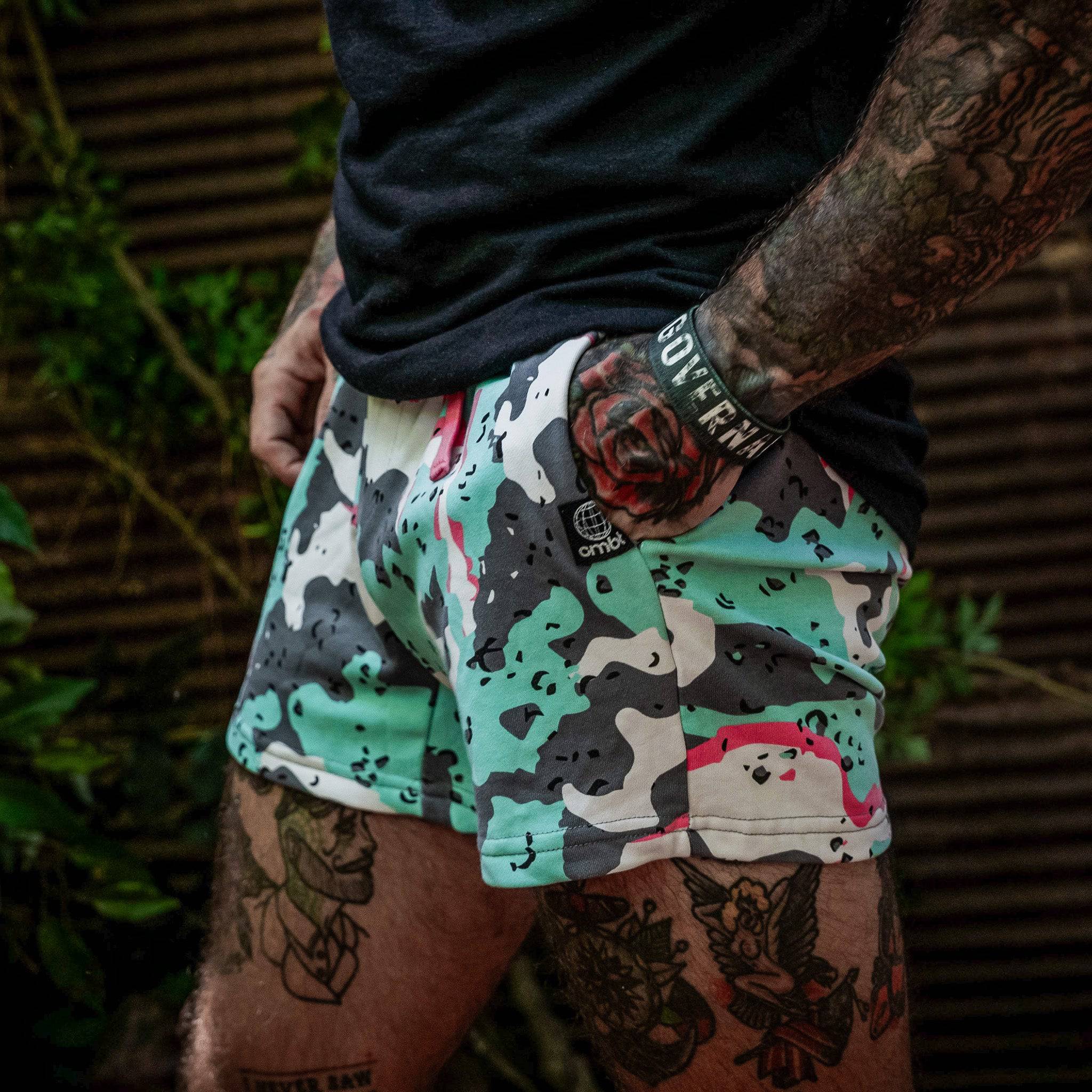 Men's Lounge Sweat Shorts | 5.5" - Combat Iron Apparel Co.