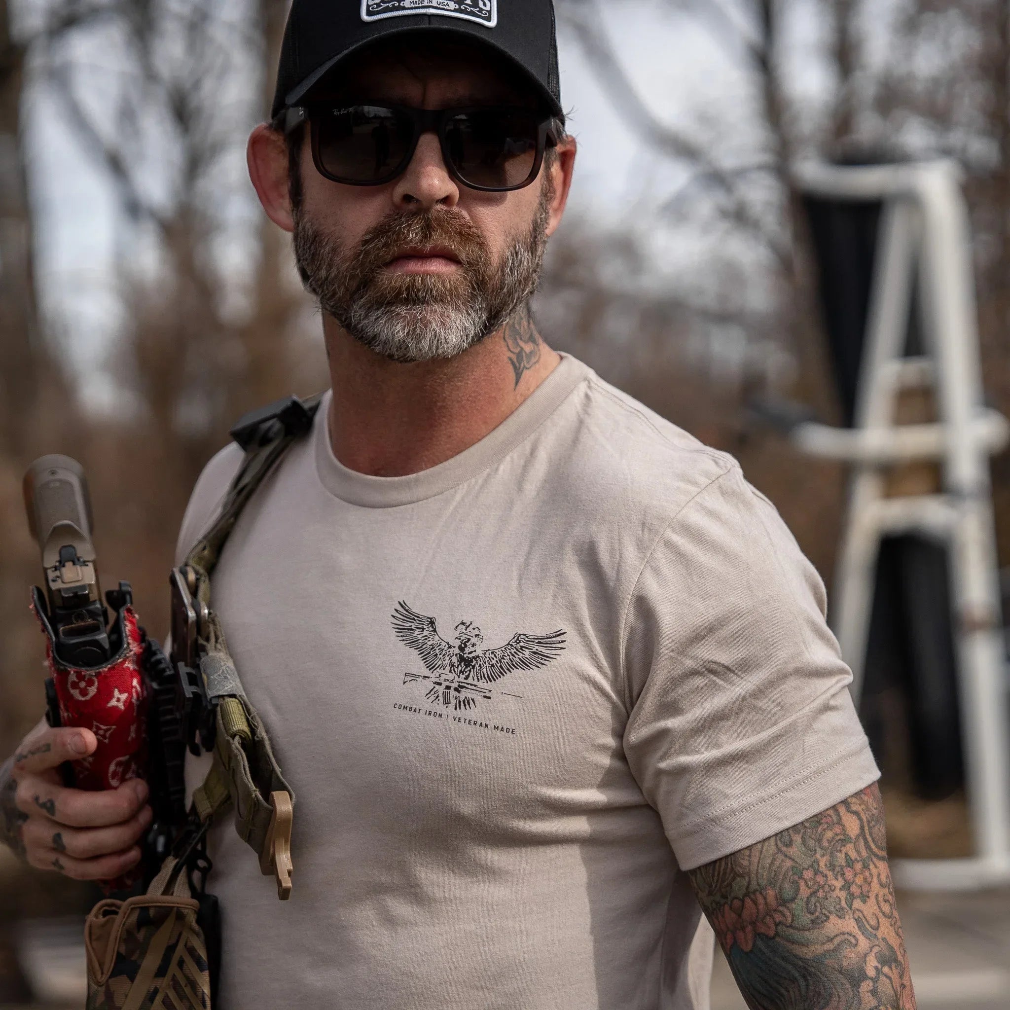 No Rest For The Wicked Men's T-Shirt - Combat Iron Apparel Co.
