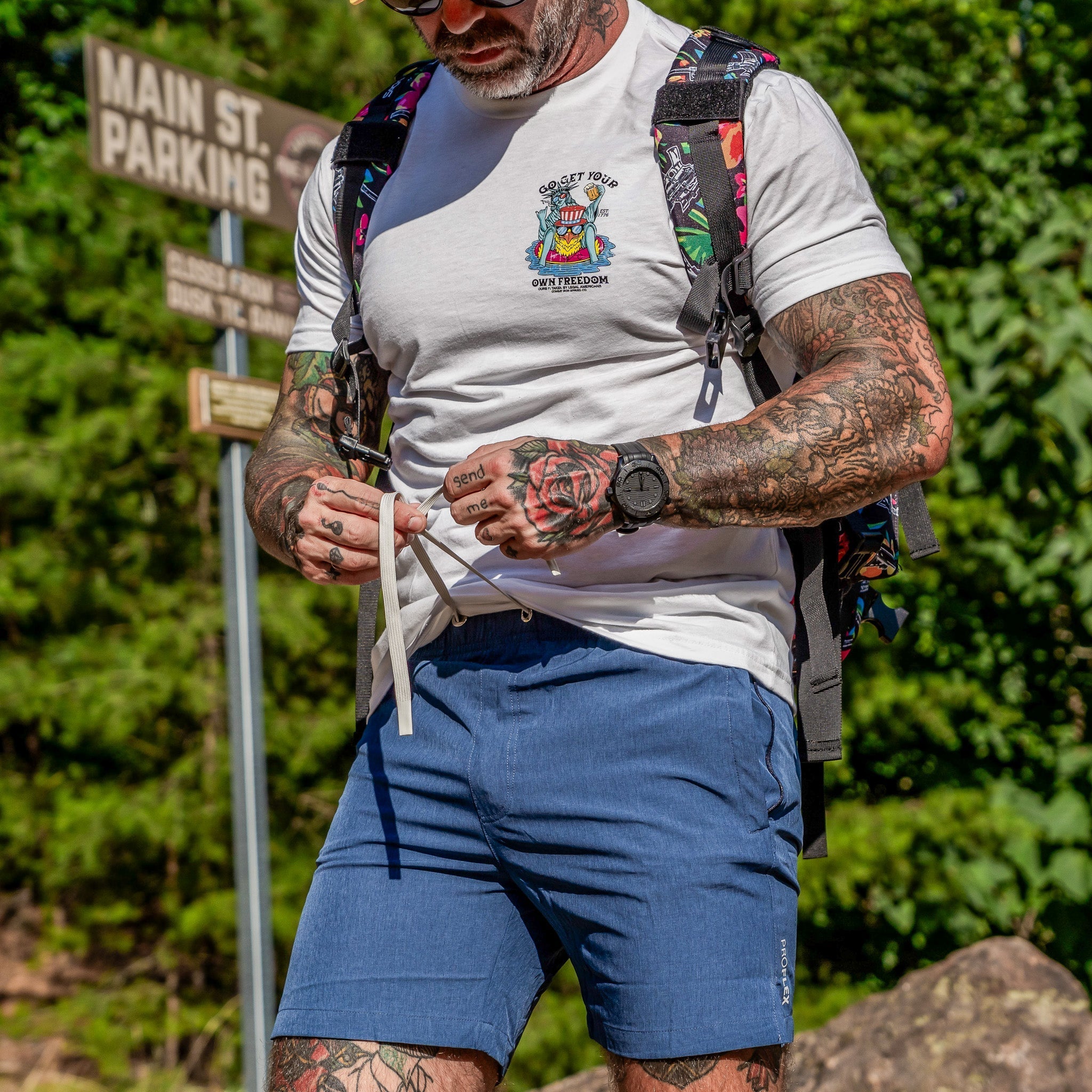 Summit Adventure Men's Proflex Shorts | 6" - Combat Iron Apparel Co.