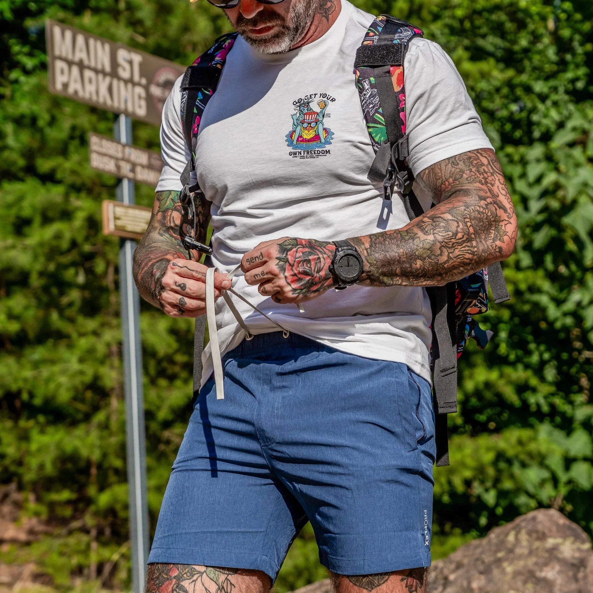 Summit Adventure Men's Proflex Shorts | 6" - Combat Iron Apparel Co.