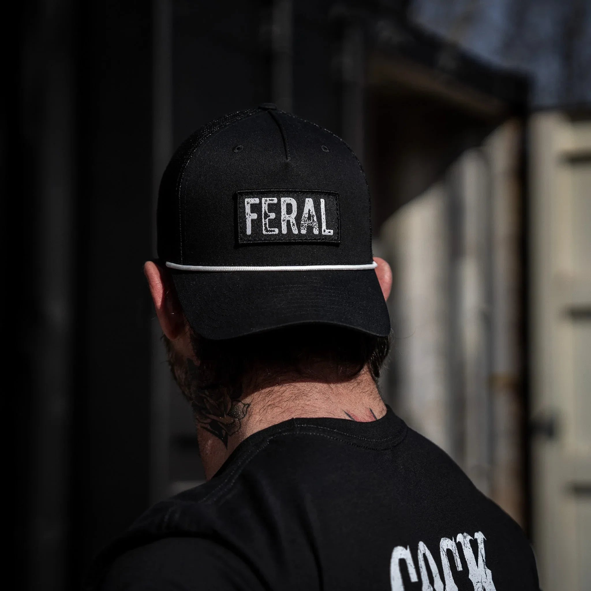 Feral Patch Rope Snapback Hat - Combat Iron Apparel Co.