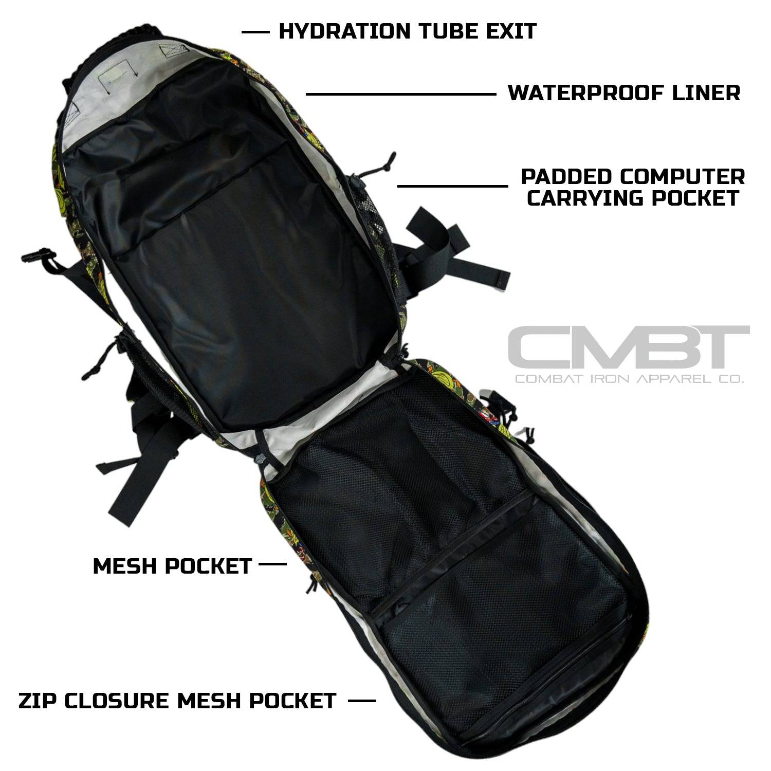 35L Sack™ Backpack | Kalagush Edition - Combat Iron Apparel Co.