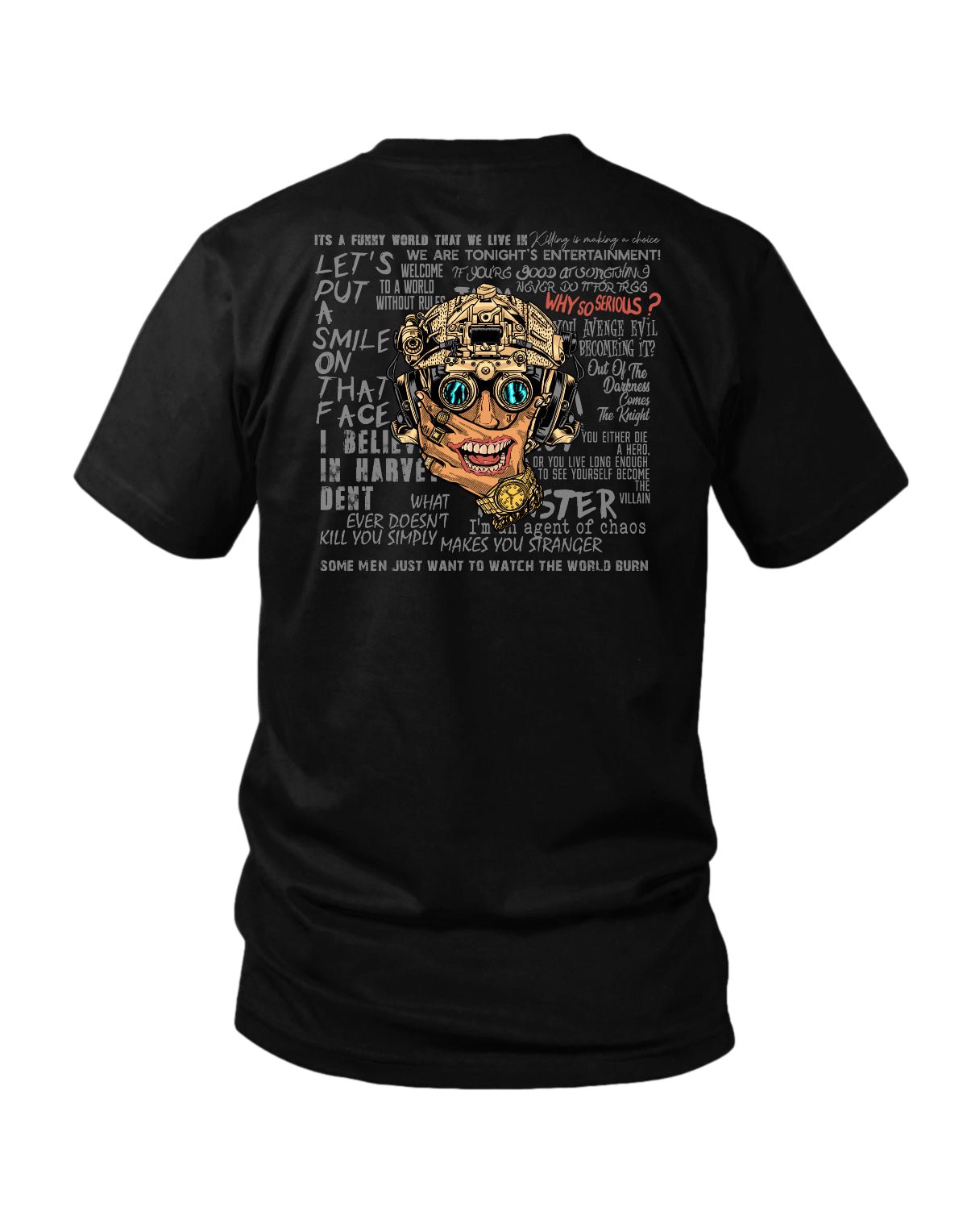 Agent Of Chaos T-shirt - Savage Tacticians