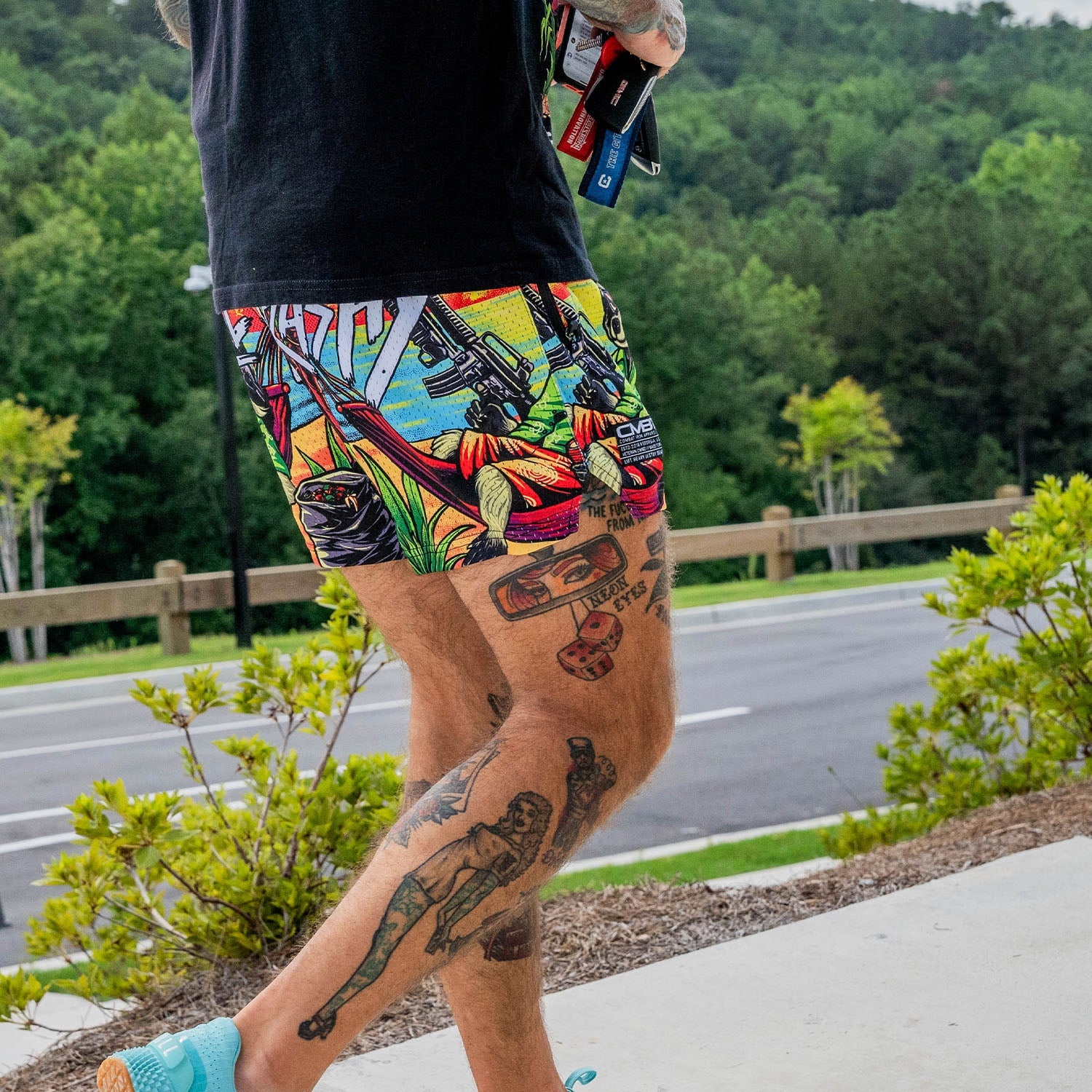 Men's Original Mesh Lifestyle Shorts | 5" - Combat Iron Apparel Co.