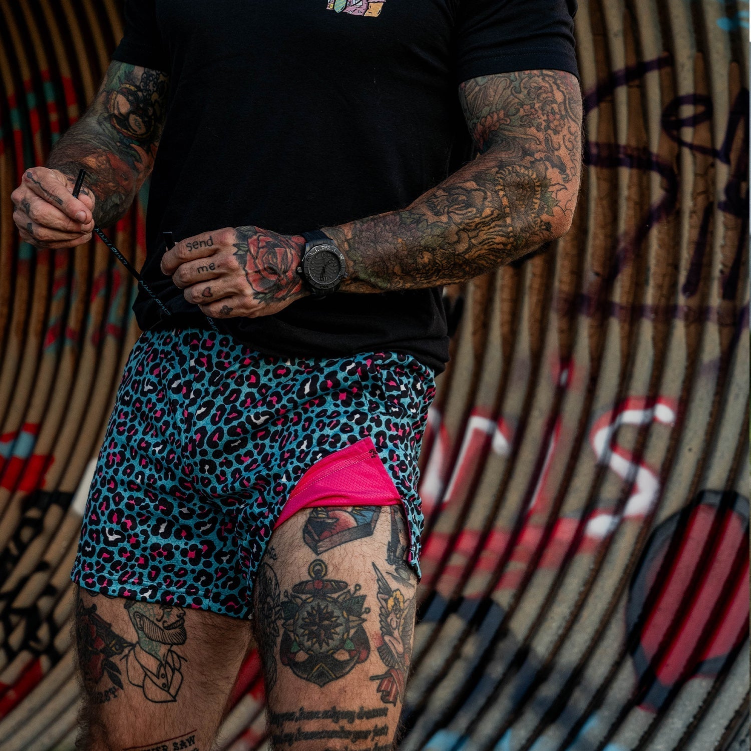 Men's Mesh Hoochie Daddy Shorts | 5" - Combat Iron Apparel Co.