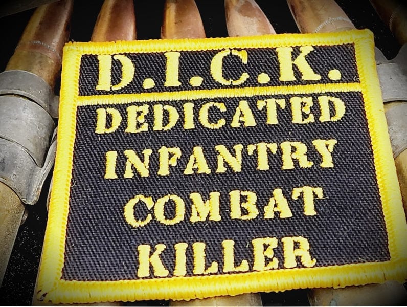 Tactical Gear Junkie Patches D.I.C.K. Patch - 3.25 inch Patch