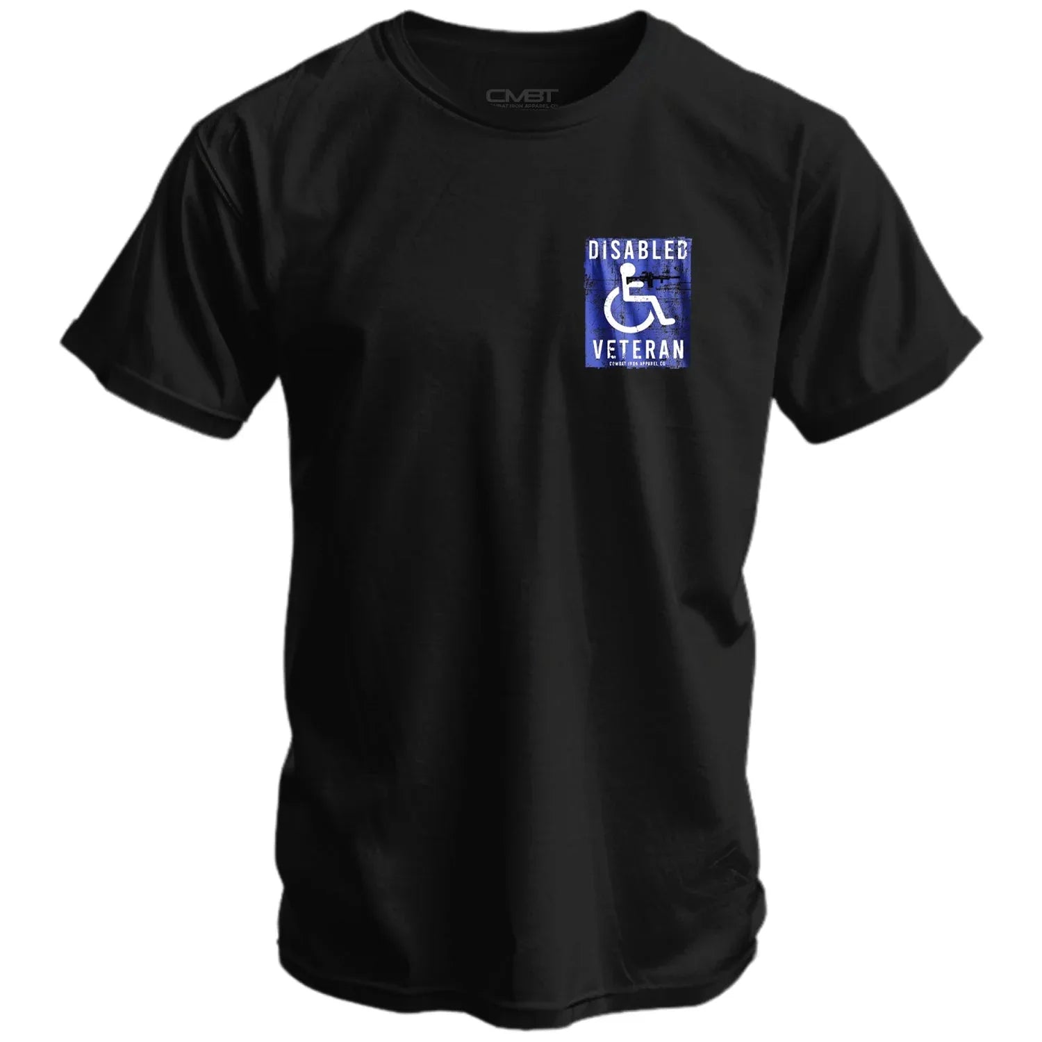 Disabled Veteran Handicap Men's T-Shirt - Combat Iron Apparel Co.