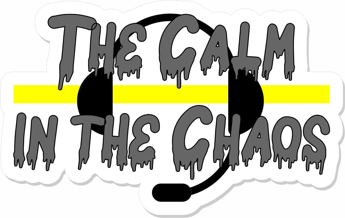 Tactical Gear Junkie Stickers The Calm in the Chaos - 4" Sticker