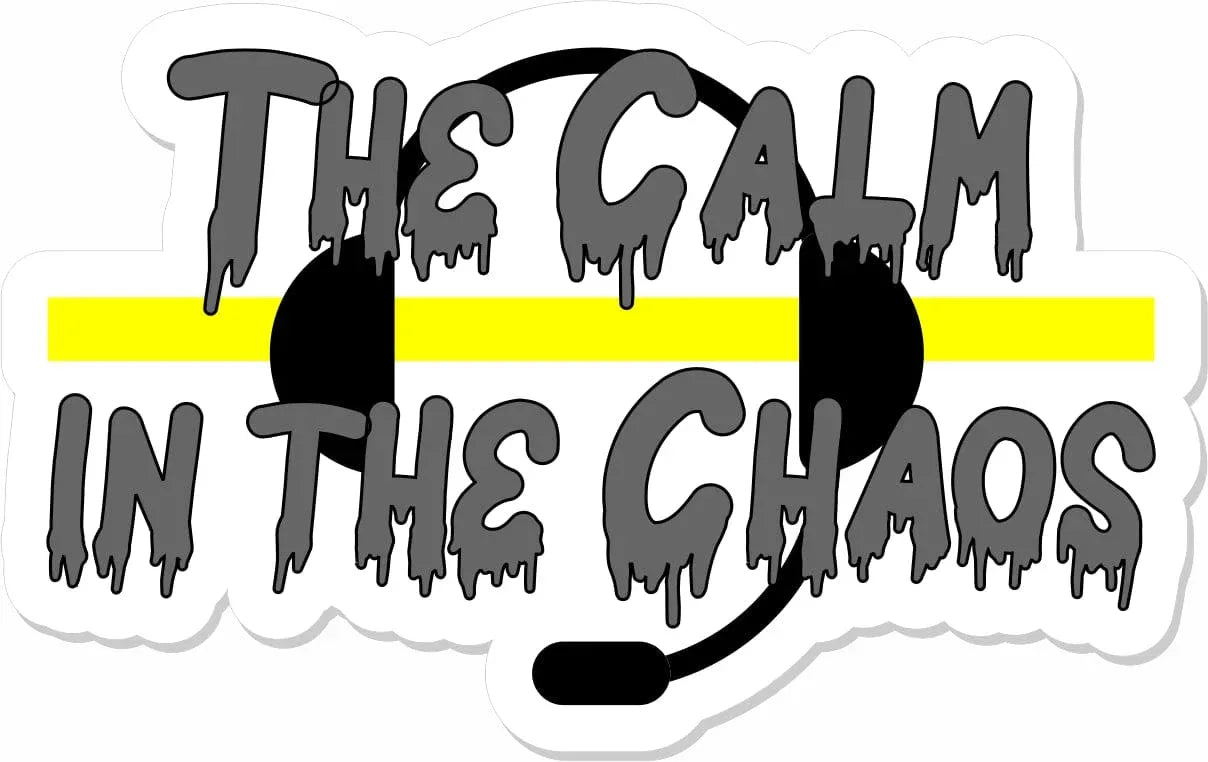 Tactical Gear Junkie Stickers The Calm in the Chaos - 4" Sticker