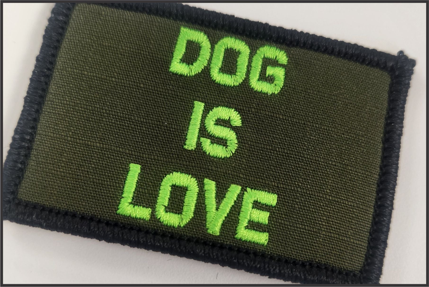 Custom Text Patch - 2x3 - Easily Create your own patches! Add your text, choose the colors and done!