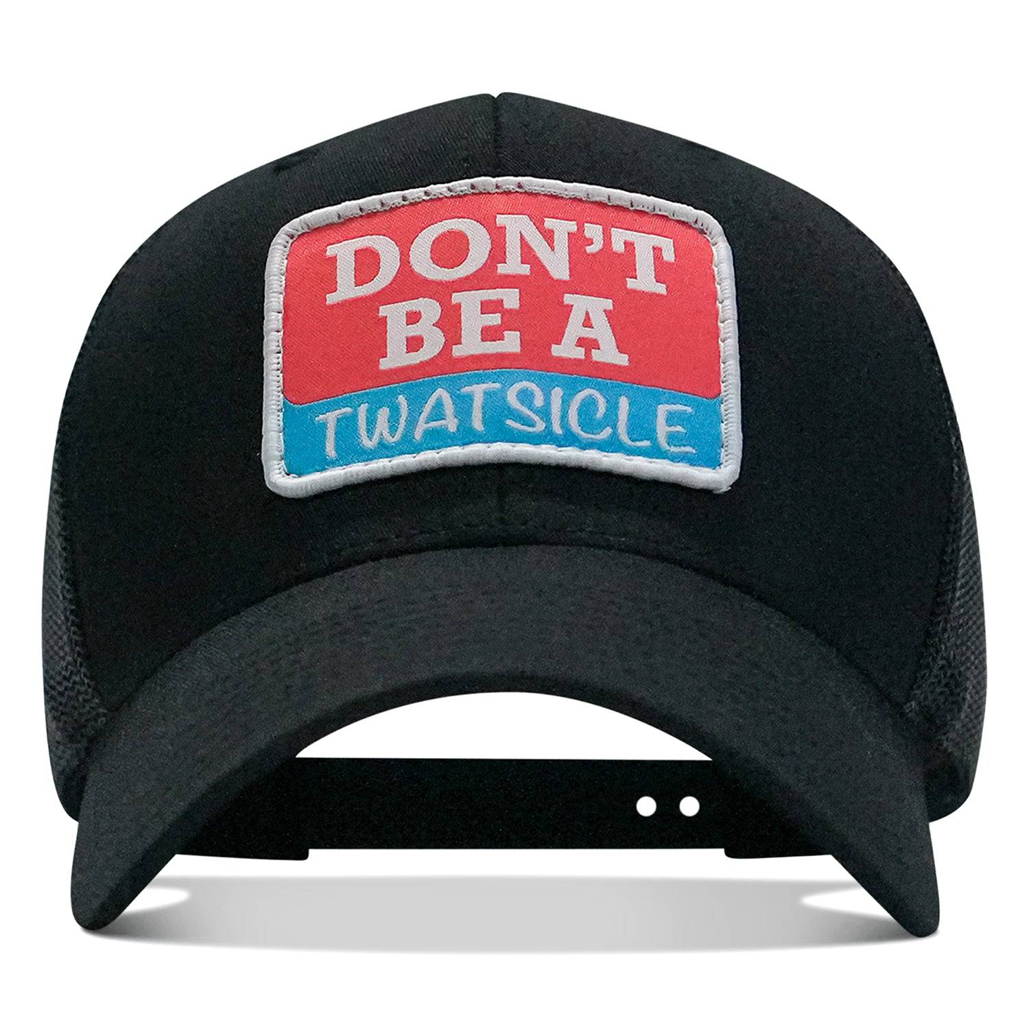 Don't Be A Twatsicle Patch Snapback Hat - Combat Iron Apparel Co.