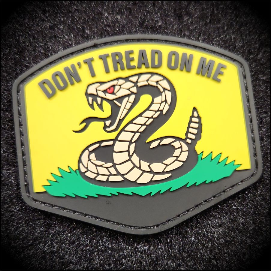 V.2.0 - Don't Tread On Me - 3 Inch - PVC Patch