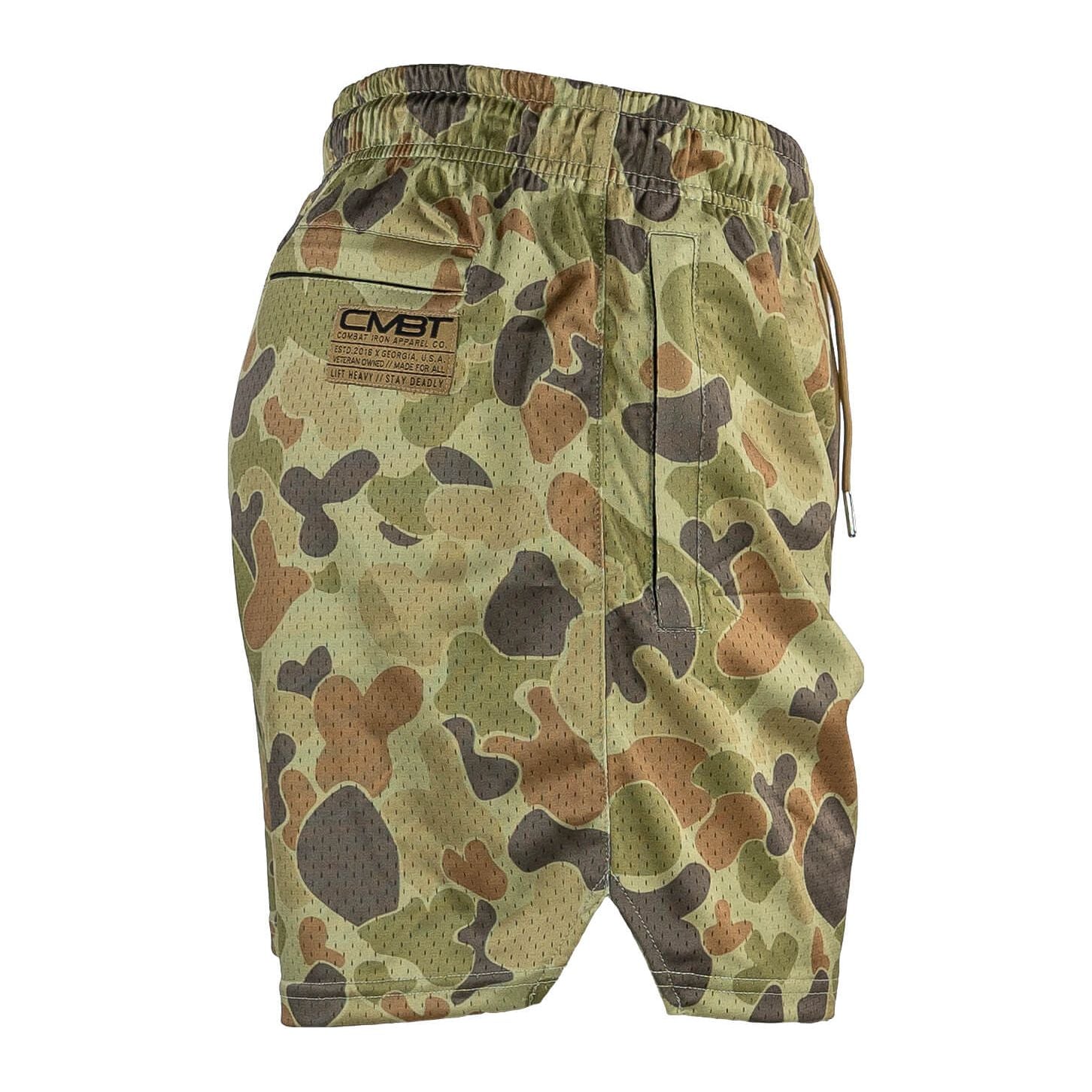 Men's Original Mesh Lifestyle Shorts | 5" - Combat Iron Apparel Co.