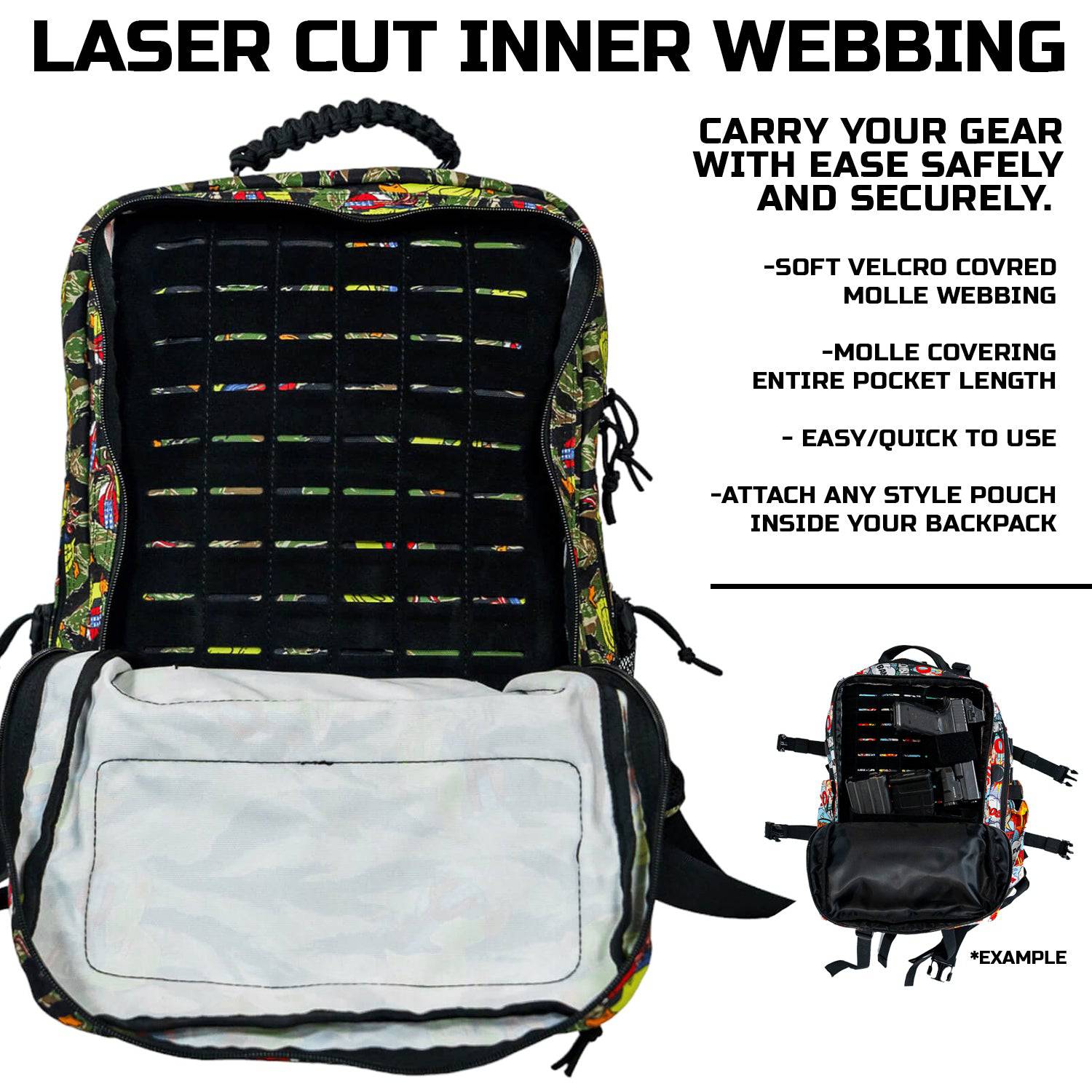 35L Sack™ Backpack | Kalagush Edition - Combat Iron Apparel Co.