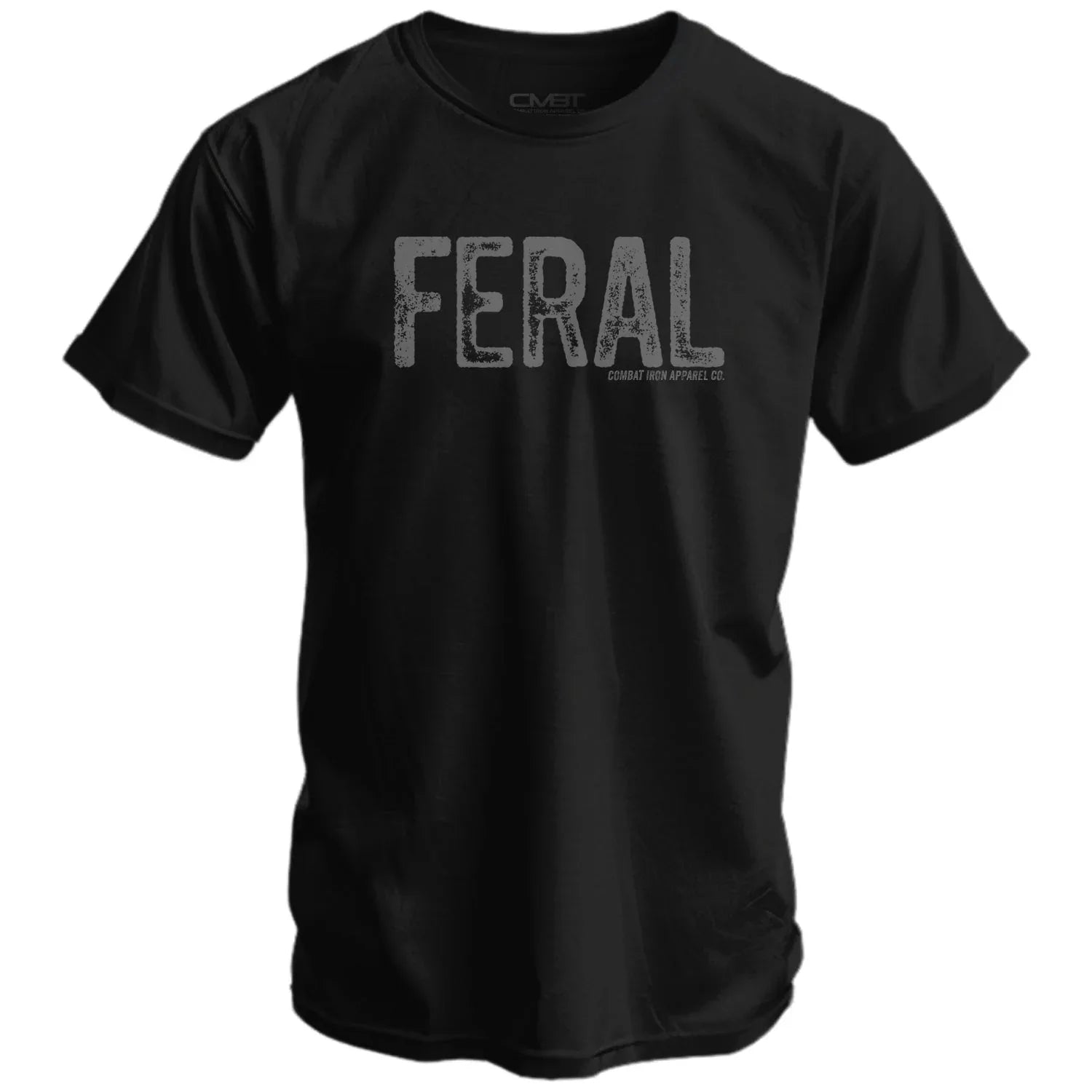 Feral Distressed Men's T-Shirt - Combat Iron Apparel Co.