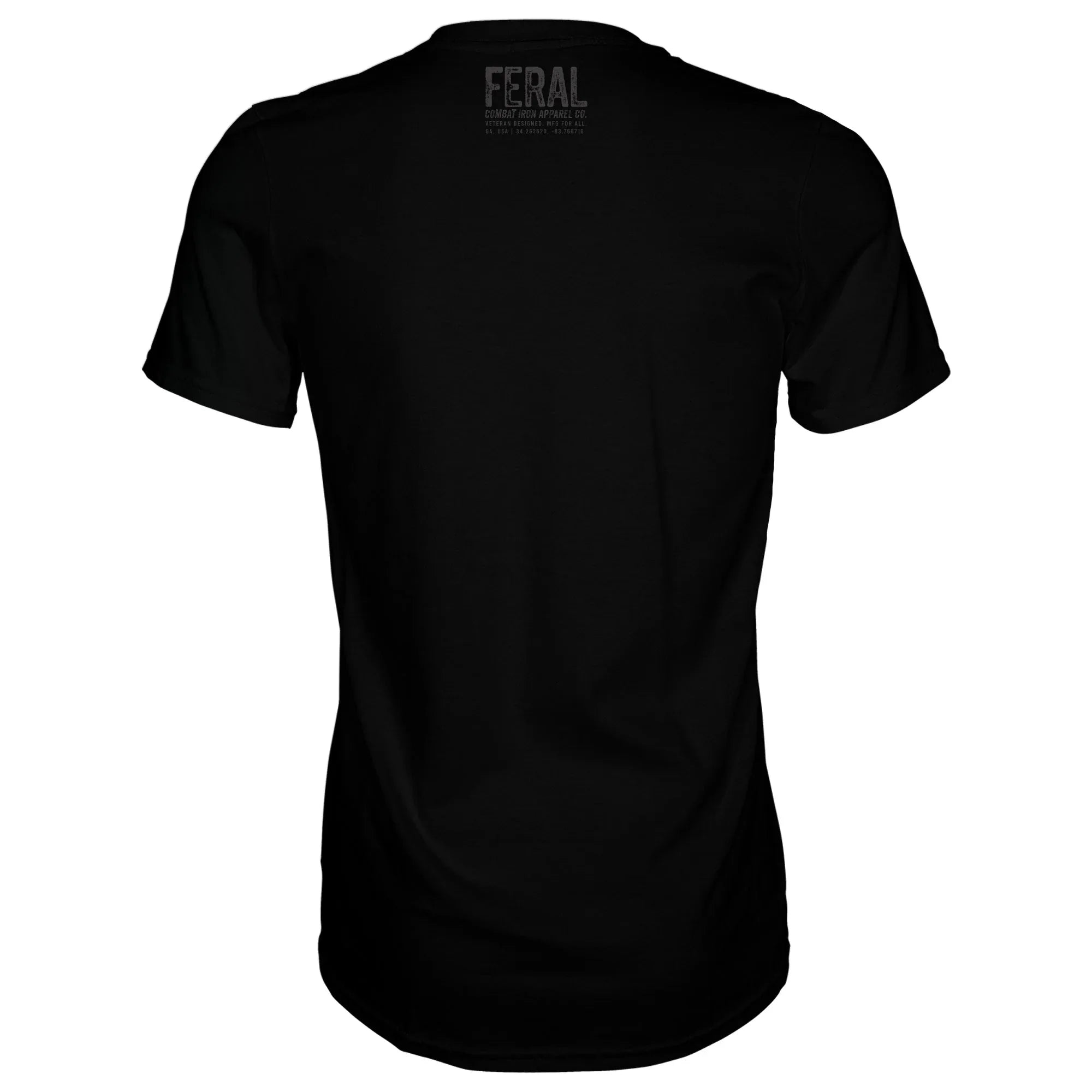 Feral Distressed Men's T-Shirt - Combat Iron Apparel Co.