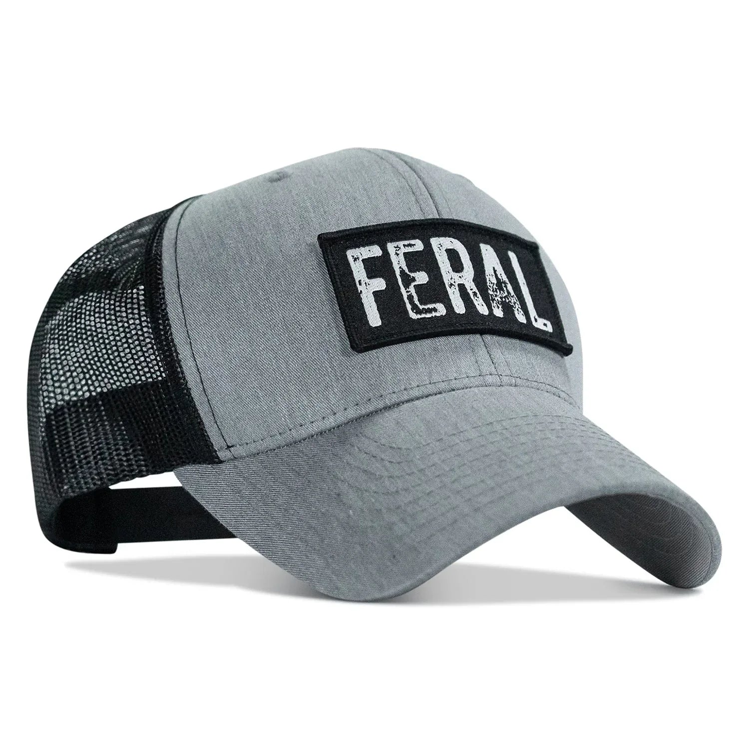 Feral Vintaged Patch Snapback Hat - Combat Iron Apparel Co.