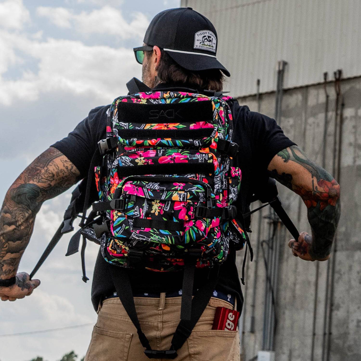 25L Sack™ Original All-Day Molle Backpack with Pouch - Combat Iron Apparel Co.