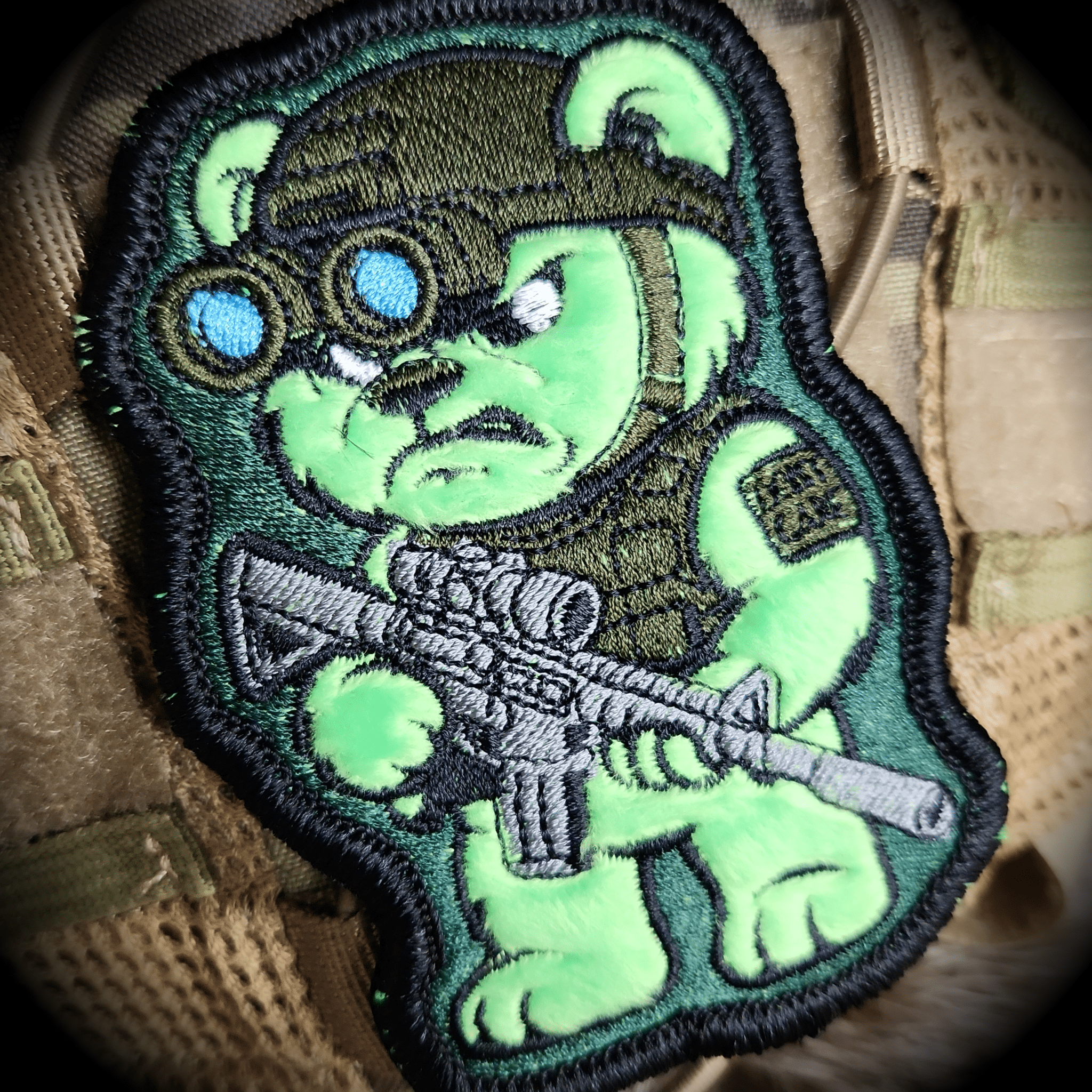 ミリタリー IWG Special Bear Service Night-Ops Bear - IDFC BEARS - 4