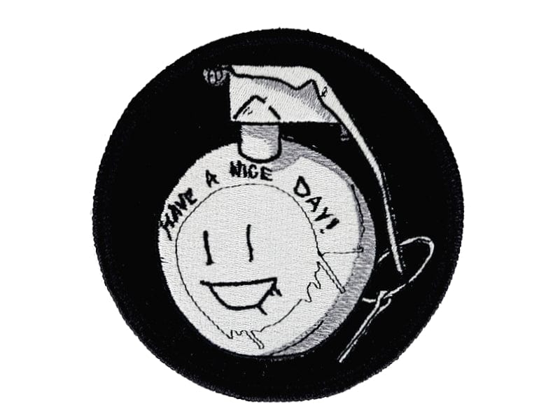 Tactical Gear Junkie Patches Grenade Patch - 3.25 inch Patch