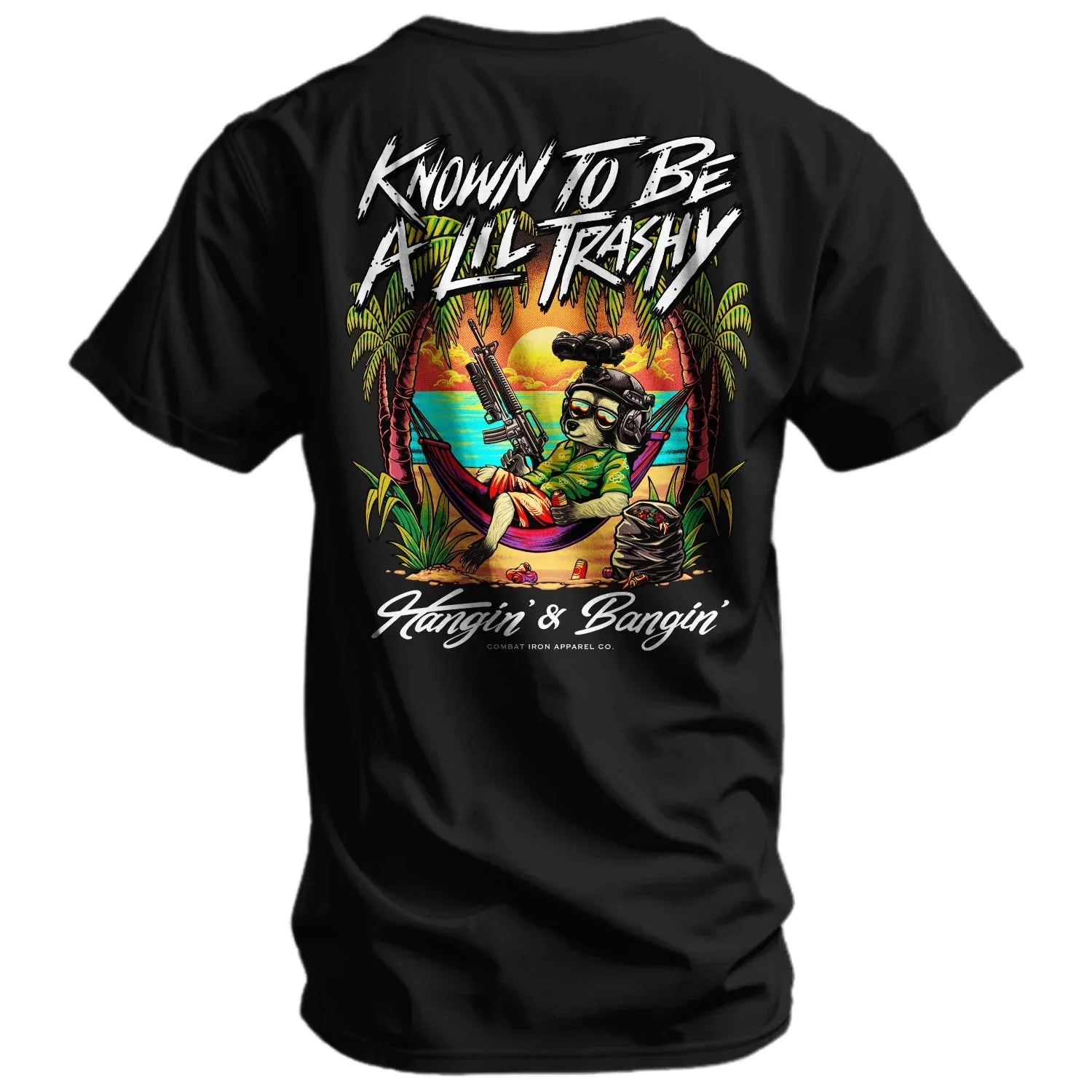 Known To Be A Lil Trashy Raccoon Men's T-Shirt - Combat Iron Apparel Co.