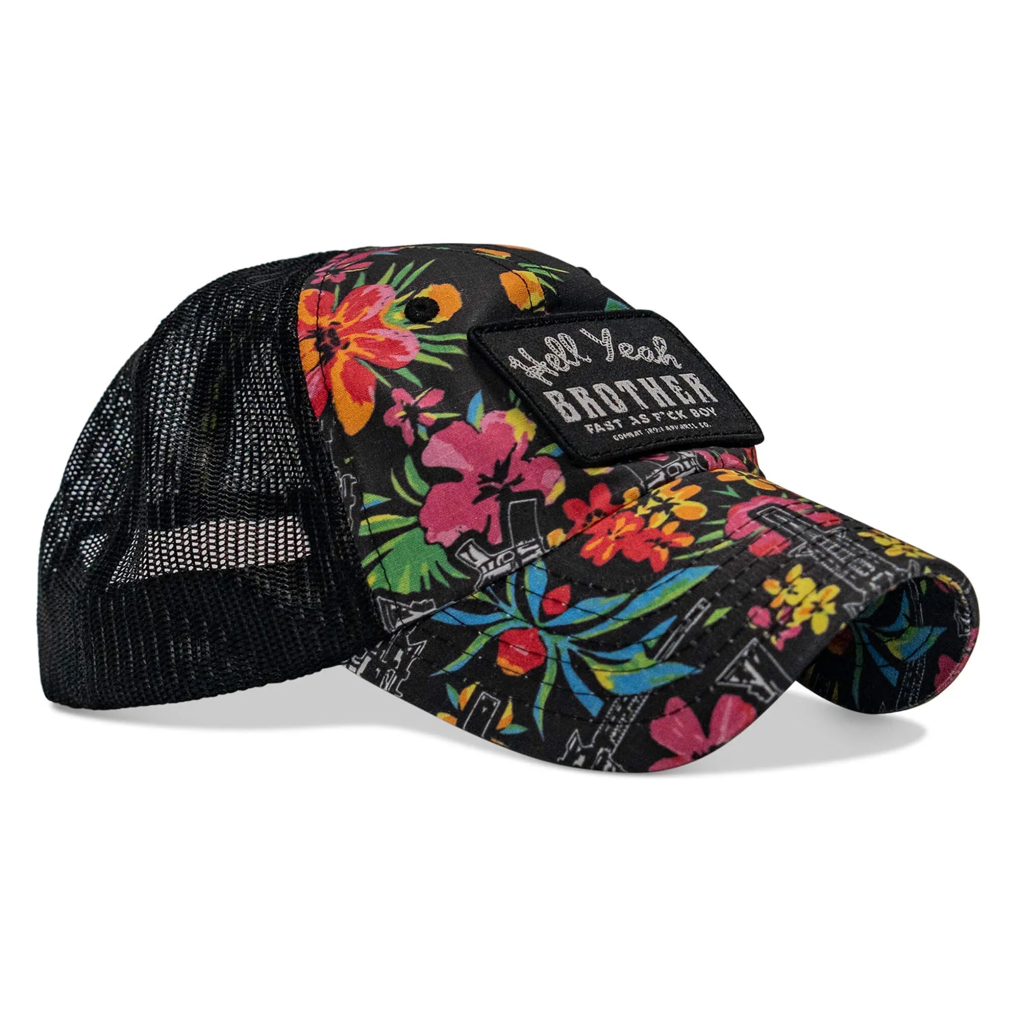 Hell Yeah Brother Patch Tactical Ripstop Mesh Snapback Hat - Combat Iron Apparel Co.
