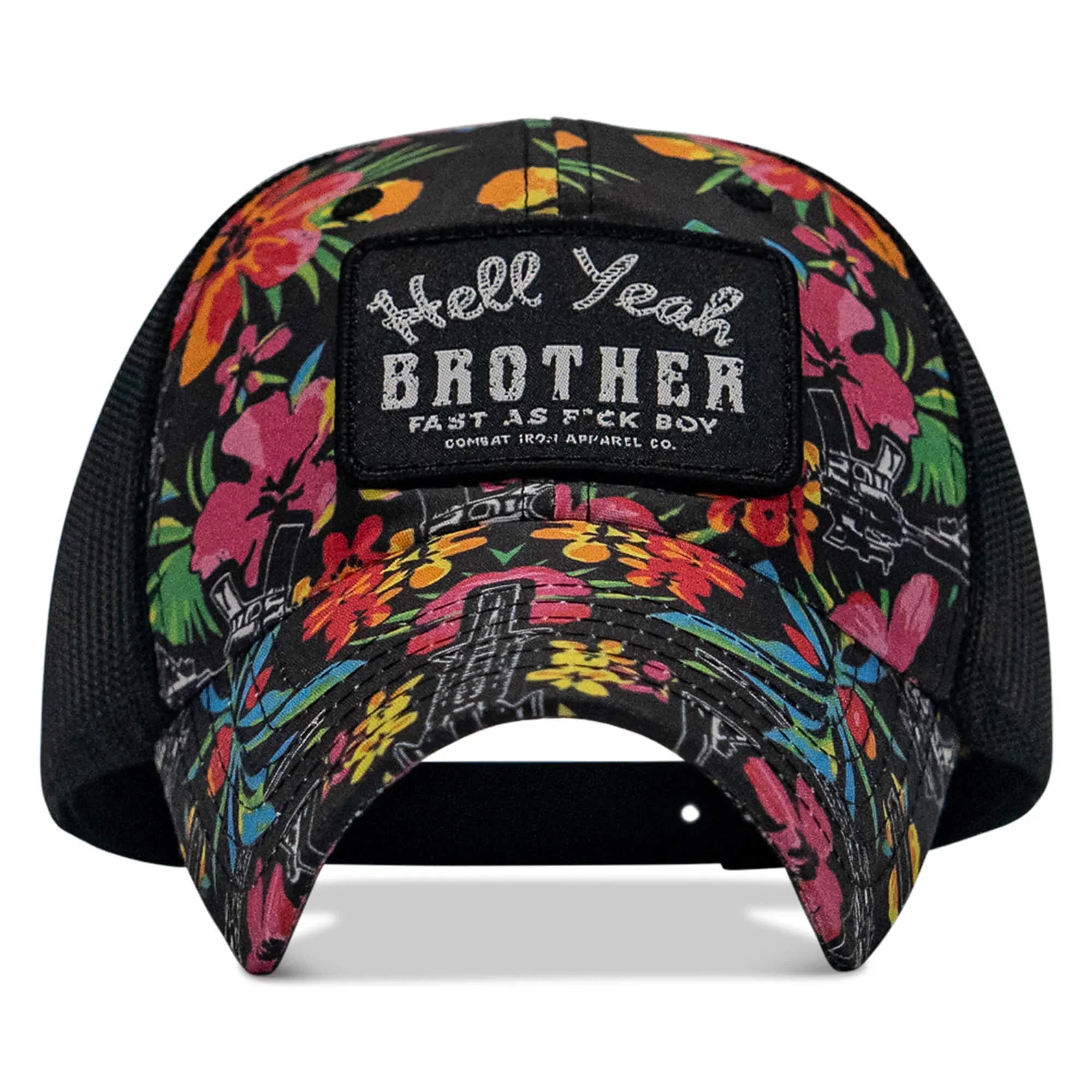 Hell Yeah Brother Patch Tactical Ripstop Mesh Snapback Hat - Combat Iron Apparel Co.