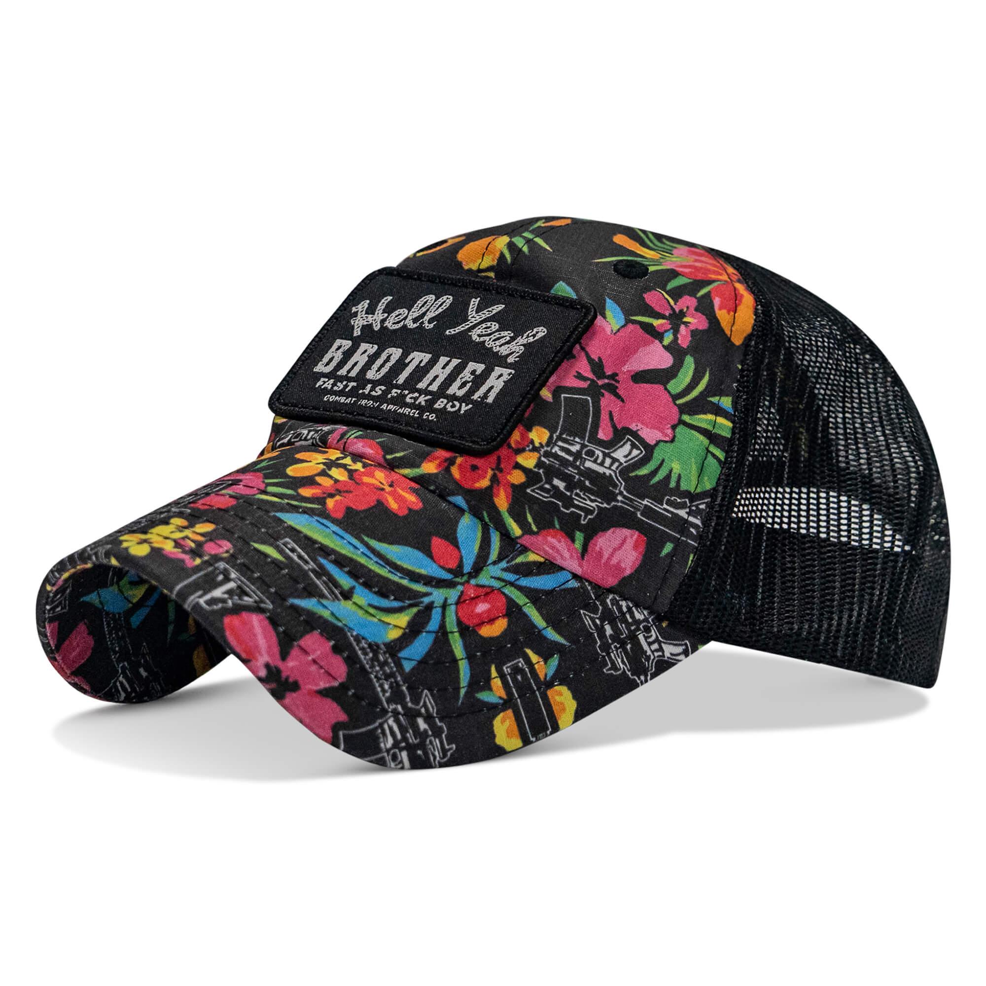 Hell Yeah Brother Patch Tactical Ripstop Mesh Snapback Hat - Combat Iron Apparel Co.