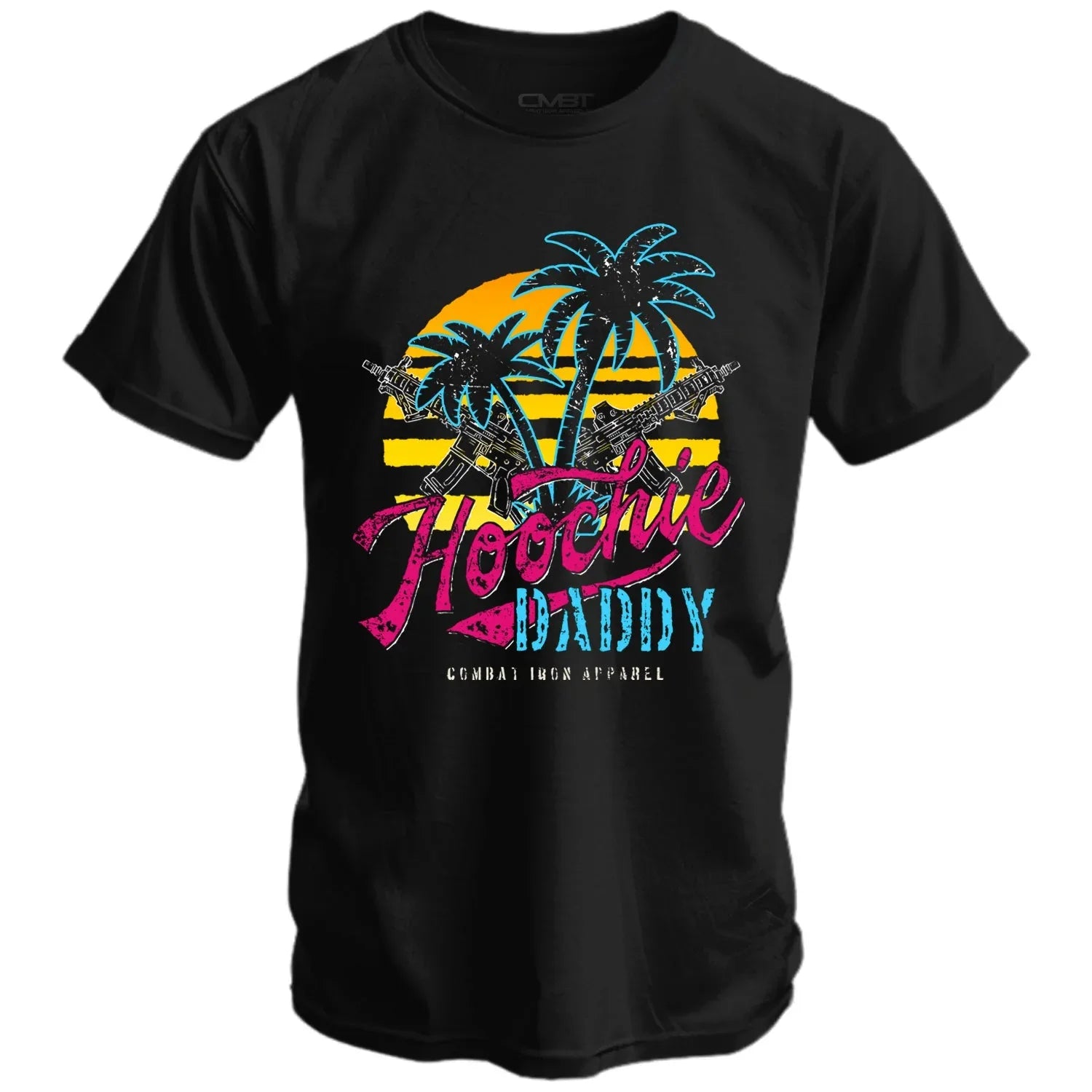Hoochie Daddy Sunset Men's T-Shirt - Combat Iron Apparel Co.