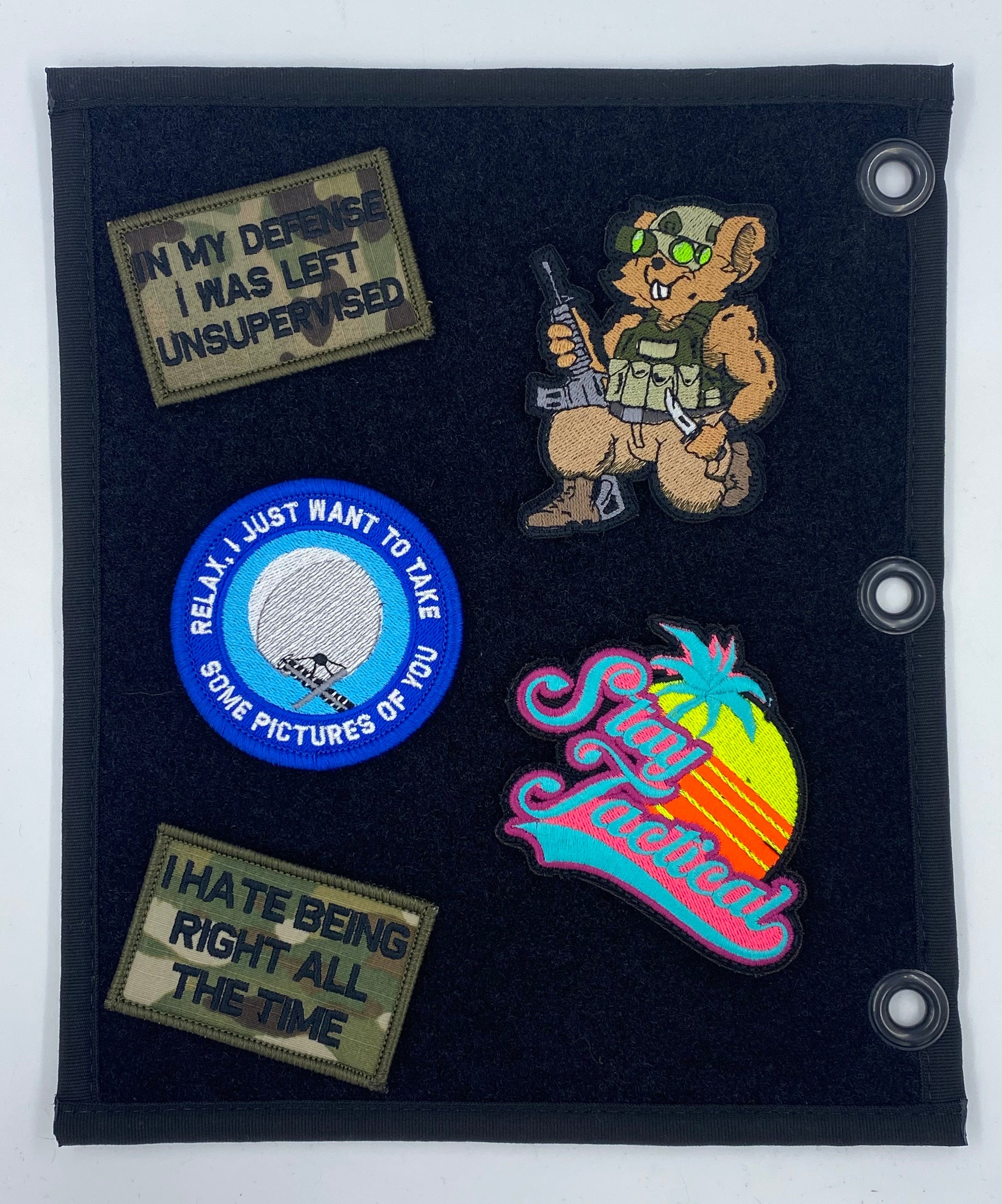 Tactical Gear Junkie Accessories USA Made TGJ Tactical Sticker Pages: Durable & Premium Quality