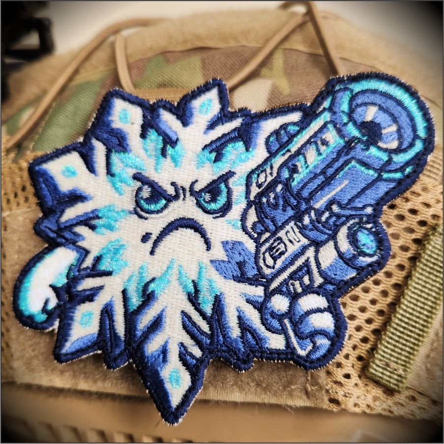 Mr. Freeze - January 2025 POTM - 4" Fully Embroidered Patch