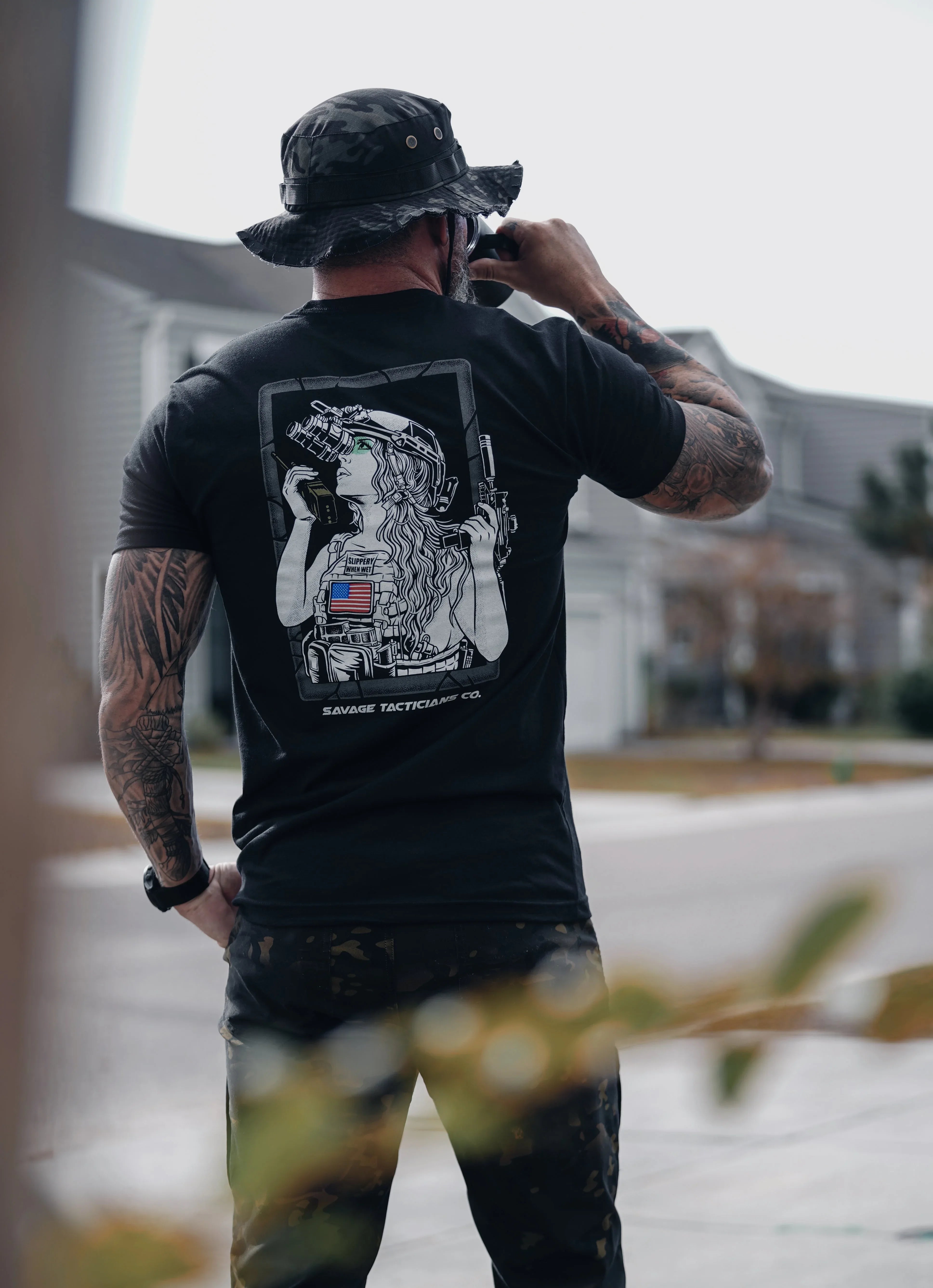 Danger Close T-shirt - Savage Tacticians