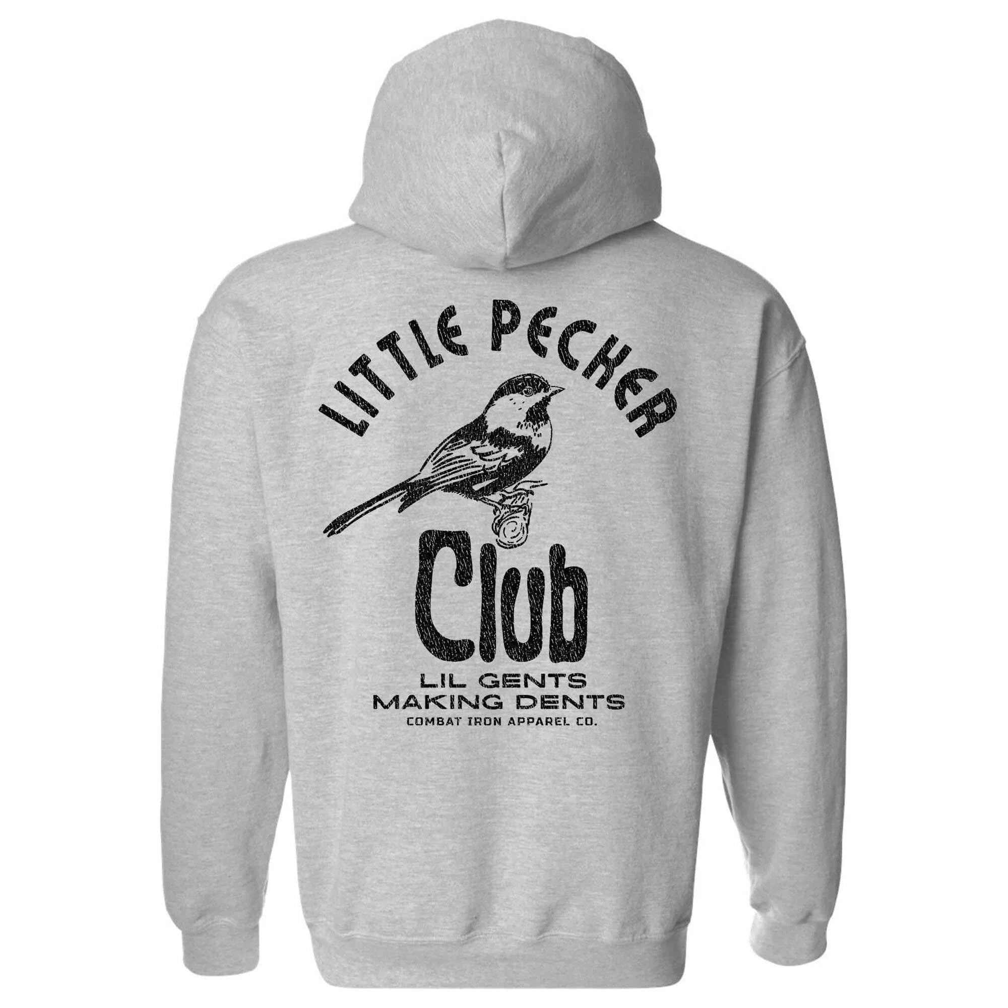 Little Pecker Club Fleece Lined Hoodie - Combat Iron Apparel Co.